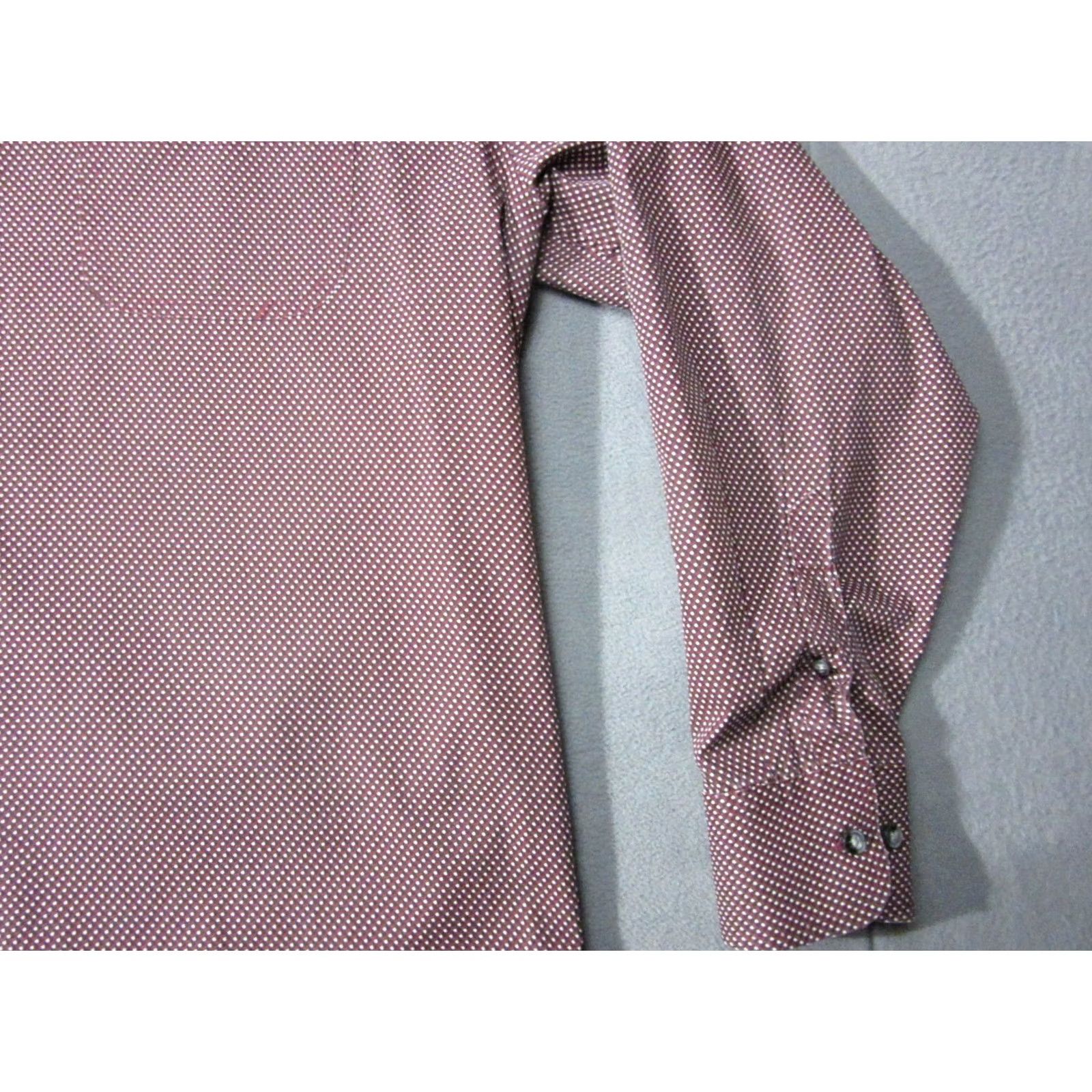 Wrangler Wrangler Shirt Mens XL Red George Strait Geometric Long Sleeve Western Rodeo Size US XL / EU 56 / 4 - 5 Thumbnail