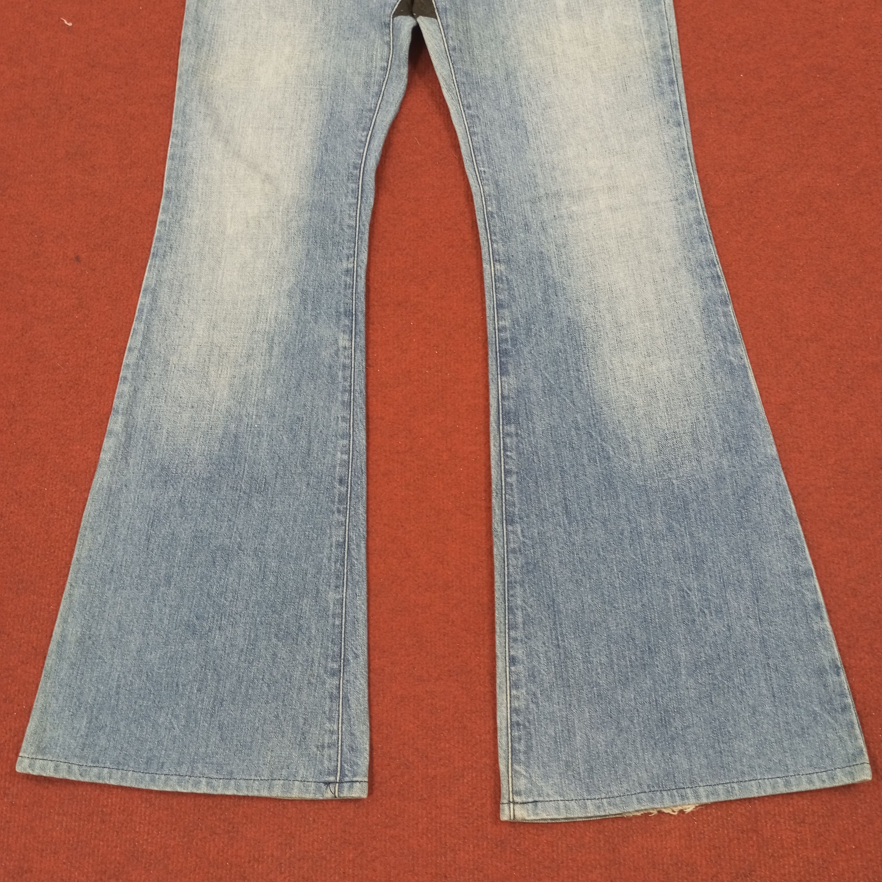 Hysteric Glamour × Japanese Brand × Vintage Hysteric Glamour Japanese Brand Bootcut Style Custom Jeans Size 28" / US 6 / IT 42 - 6 Thumbnail
