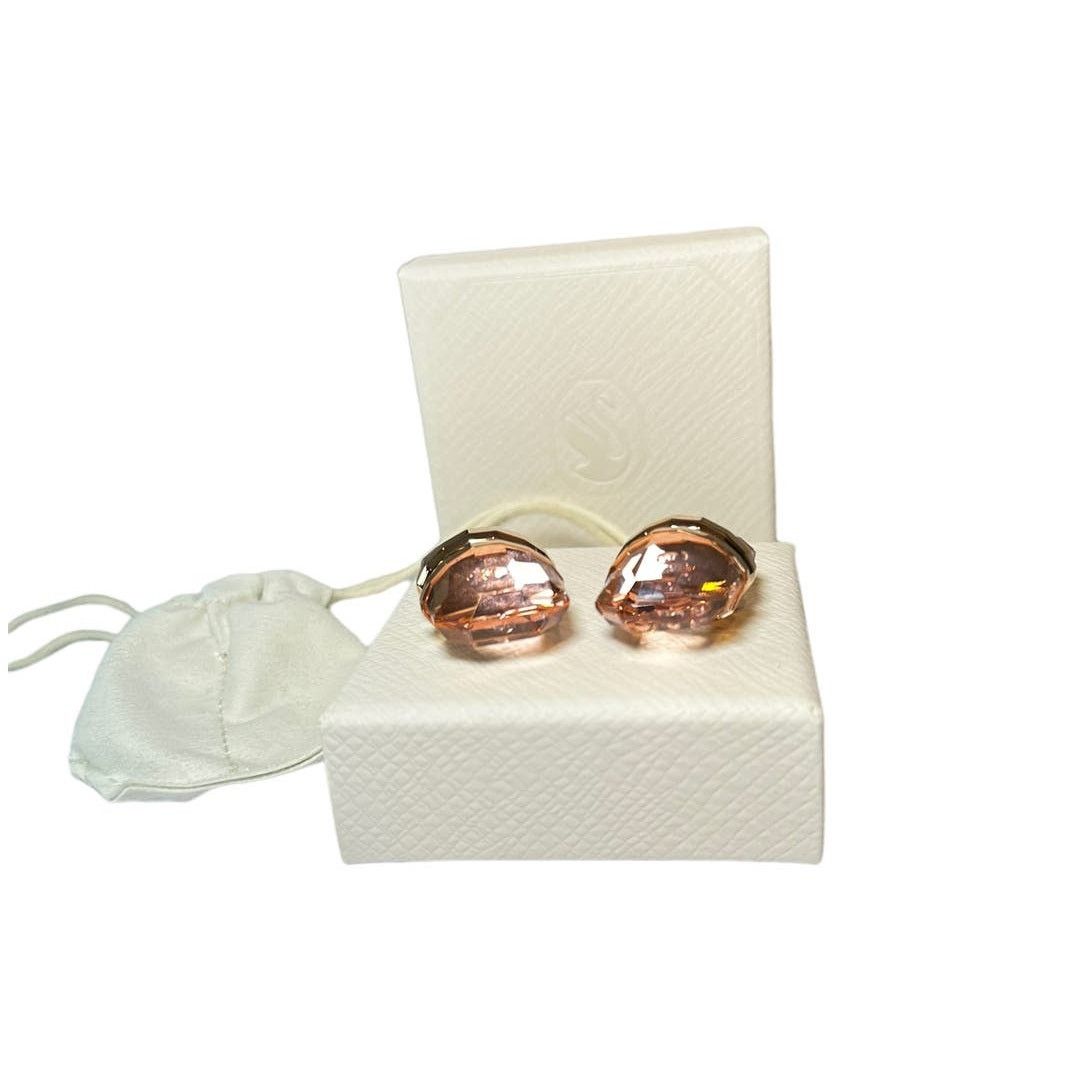 Swarovski Swarovski Lucent stud earrings Pink, Rose gold-tone plated Size ONE SIZE - 3 Thumbnail