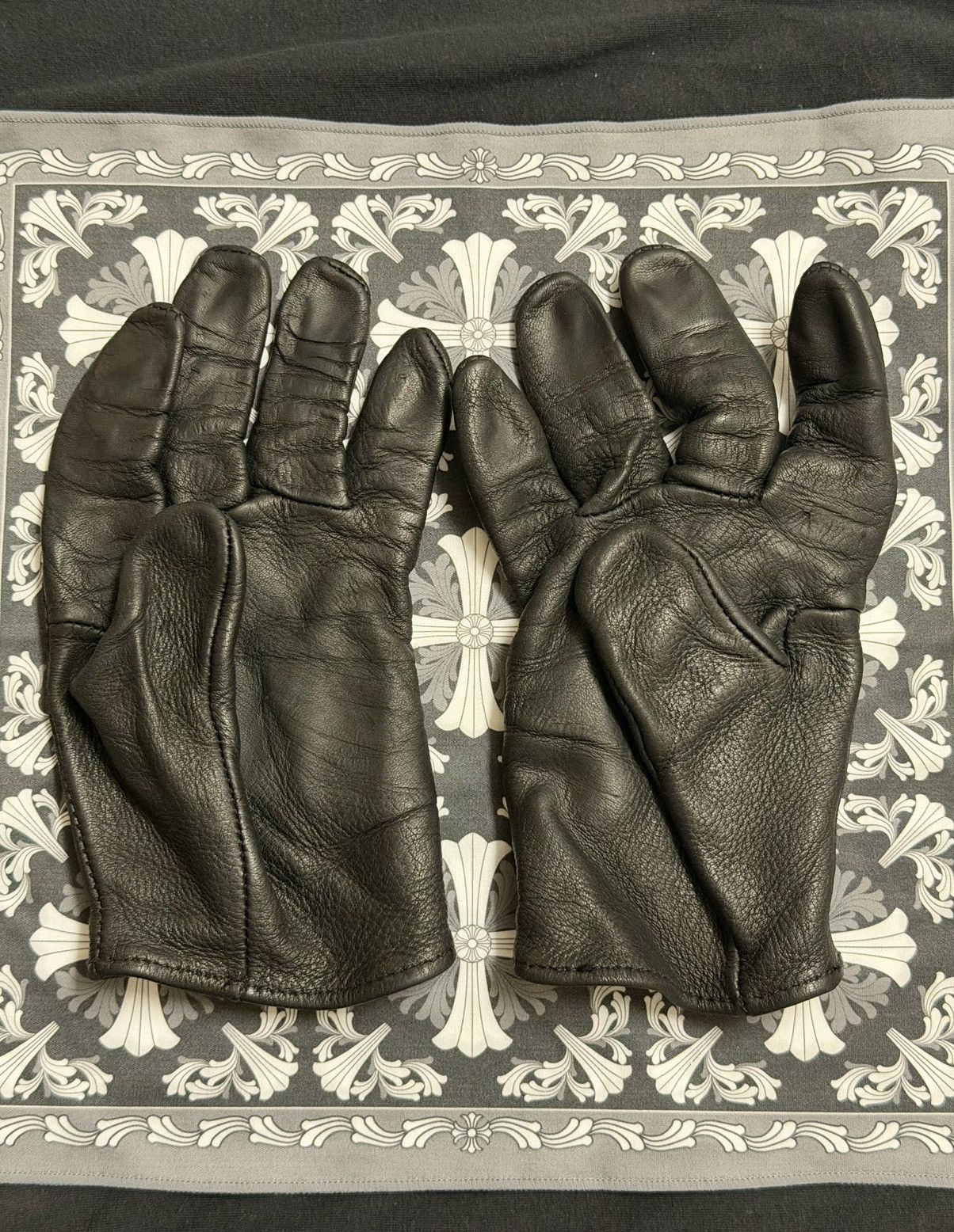 Chrome Hearts Chrome Hearts Leather Dagger Zip Gloves Size ONE SIZE - 2 Thumbnail