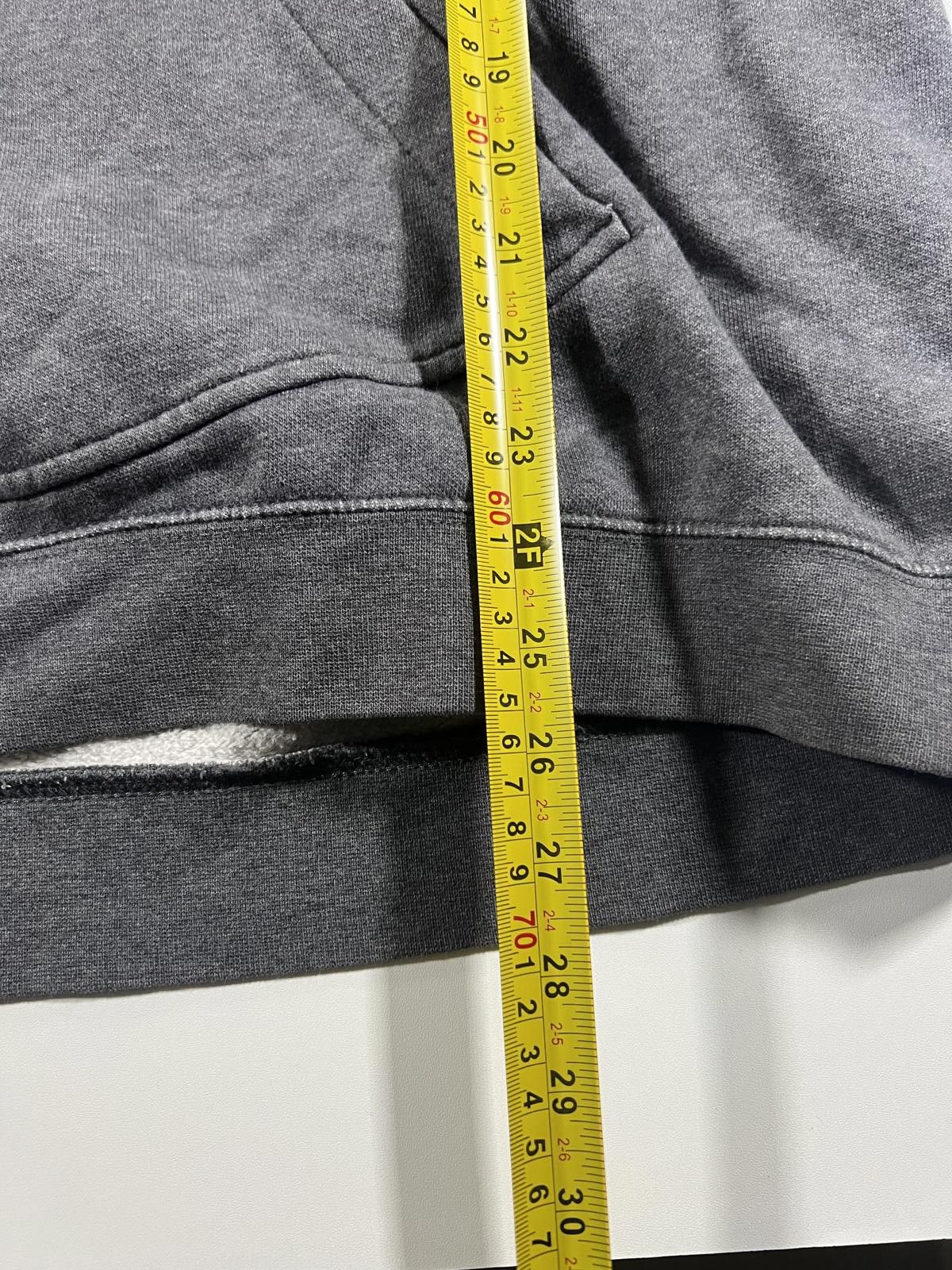 Nike Vintage Nike Grey Hooded Sweatshirt with Front Pocket Size US XL / EU 56 / 4 - 5 Thumbnail