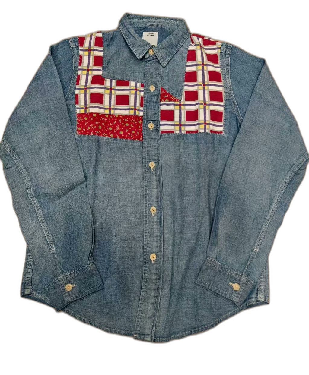 Visvim visvim 16ss Wally Printed Check Shirt Size US M / EU 48-50 / 2 - 1 Thumbnail