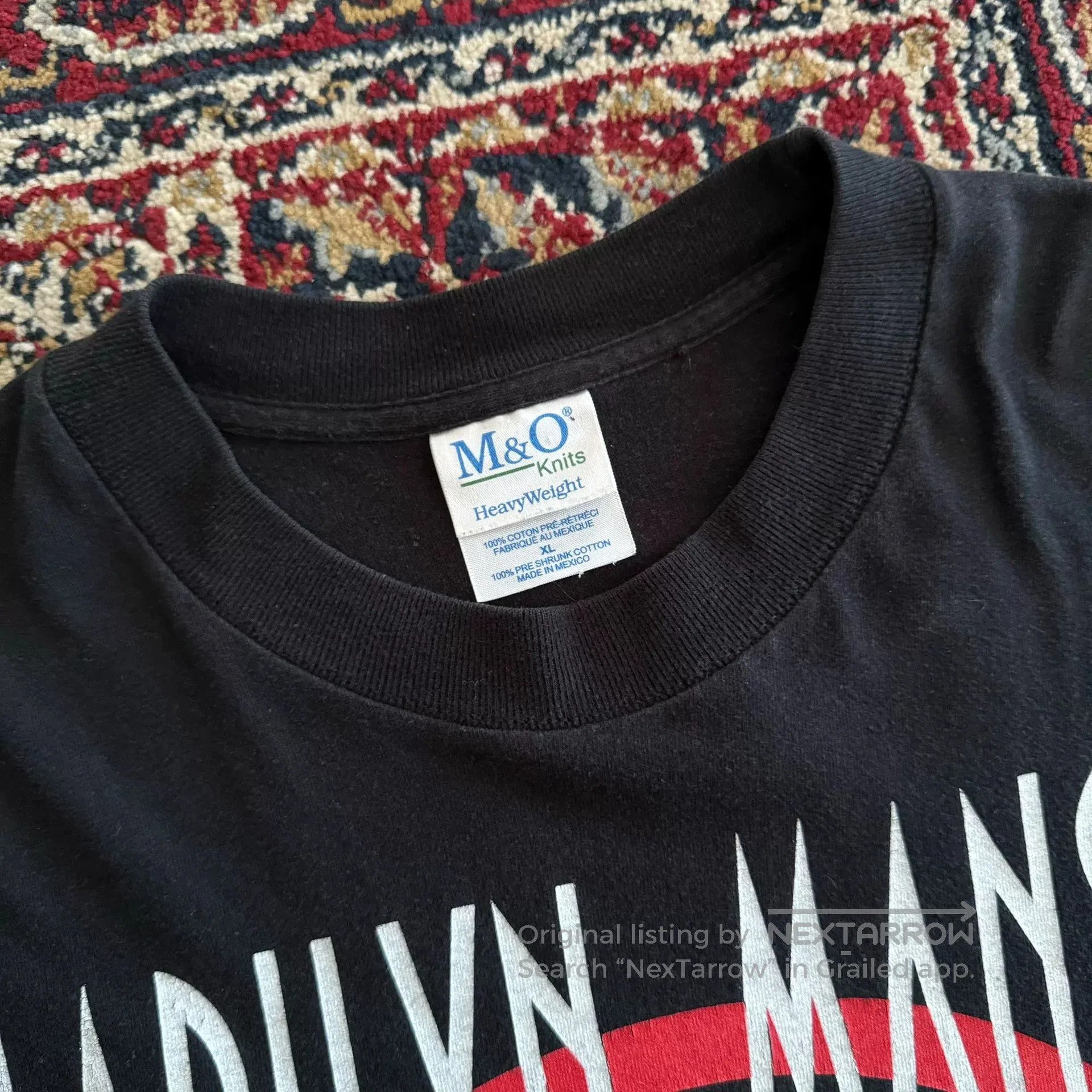 Marilyn Manson Marilyn Manson Vintage Tee. Size US M / EU 48-50 / 2 - 3 Thumbnail