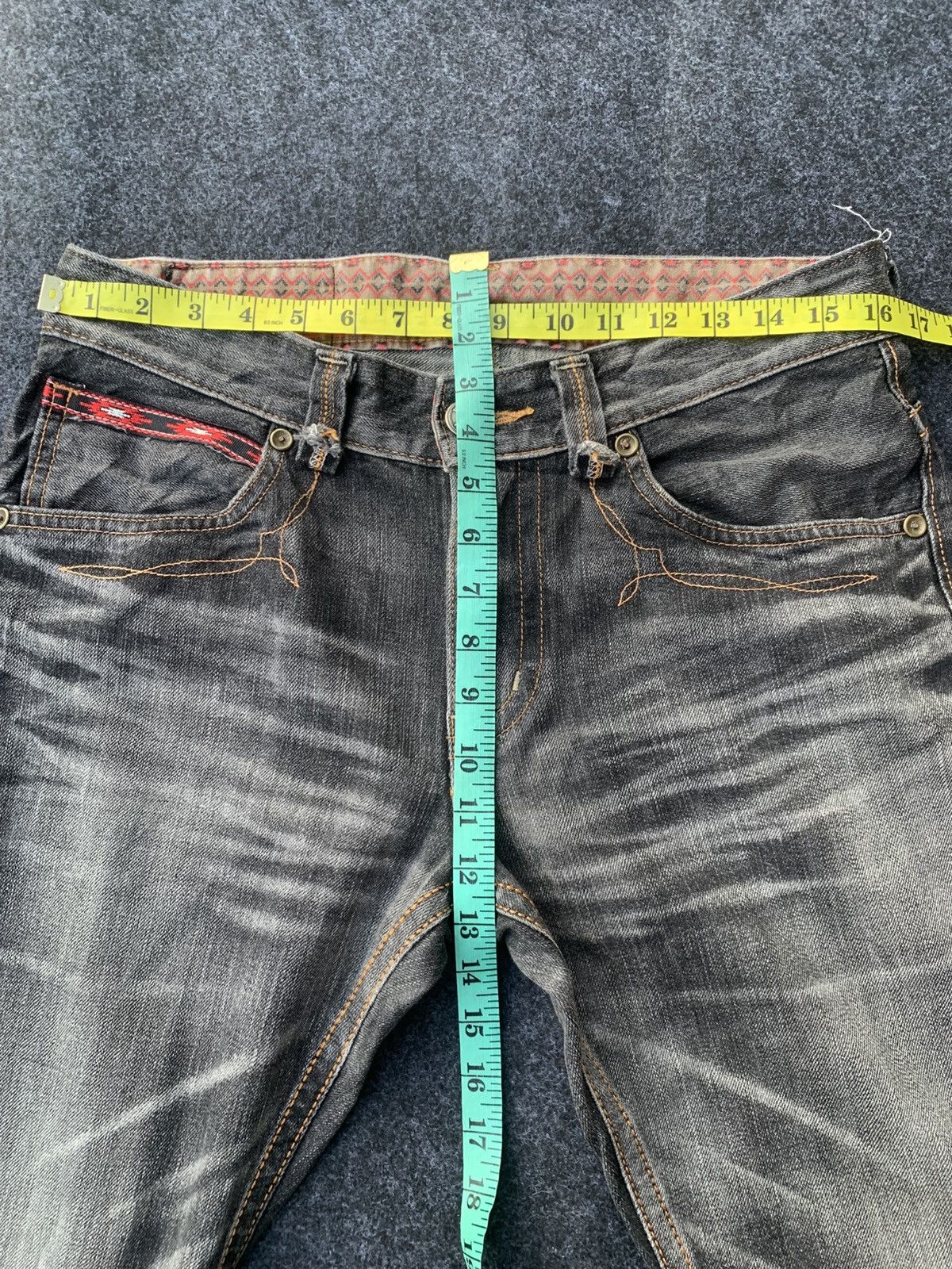 Edwin Edwin exclusive vintage black faded.( Best offer) Size US 32 / EU 48 - 3 Thumbnail
