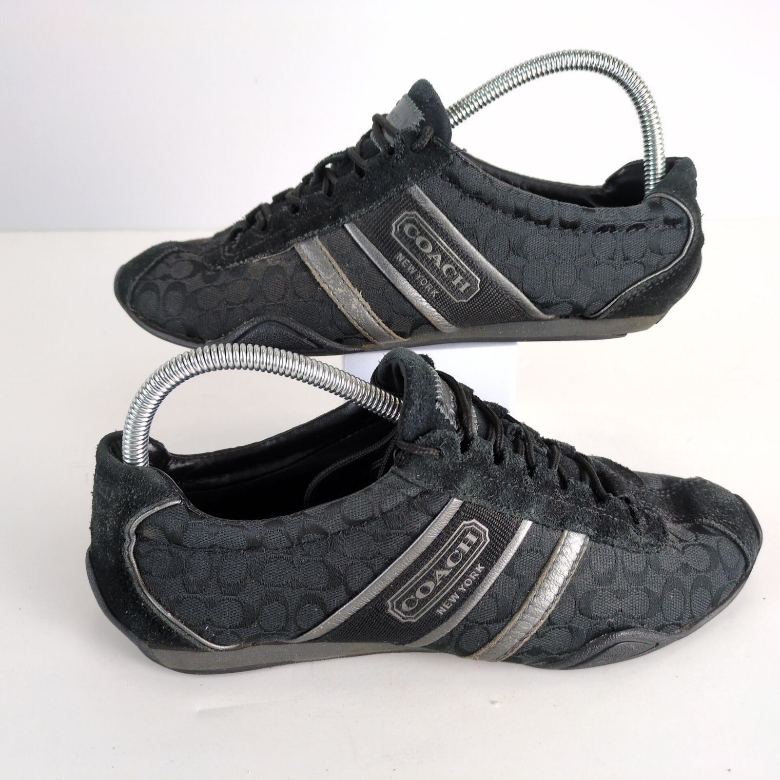 Coach Coach Remonna Women's 8 Sneakers Driving Shoe Jacquard Suede Size US 8 / IT 38 - 2 Thumbnail