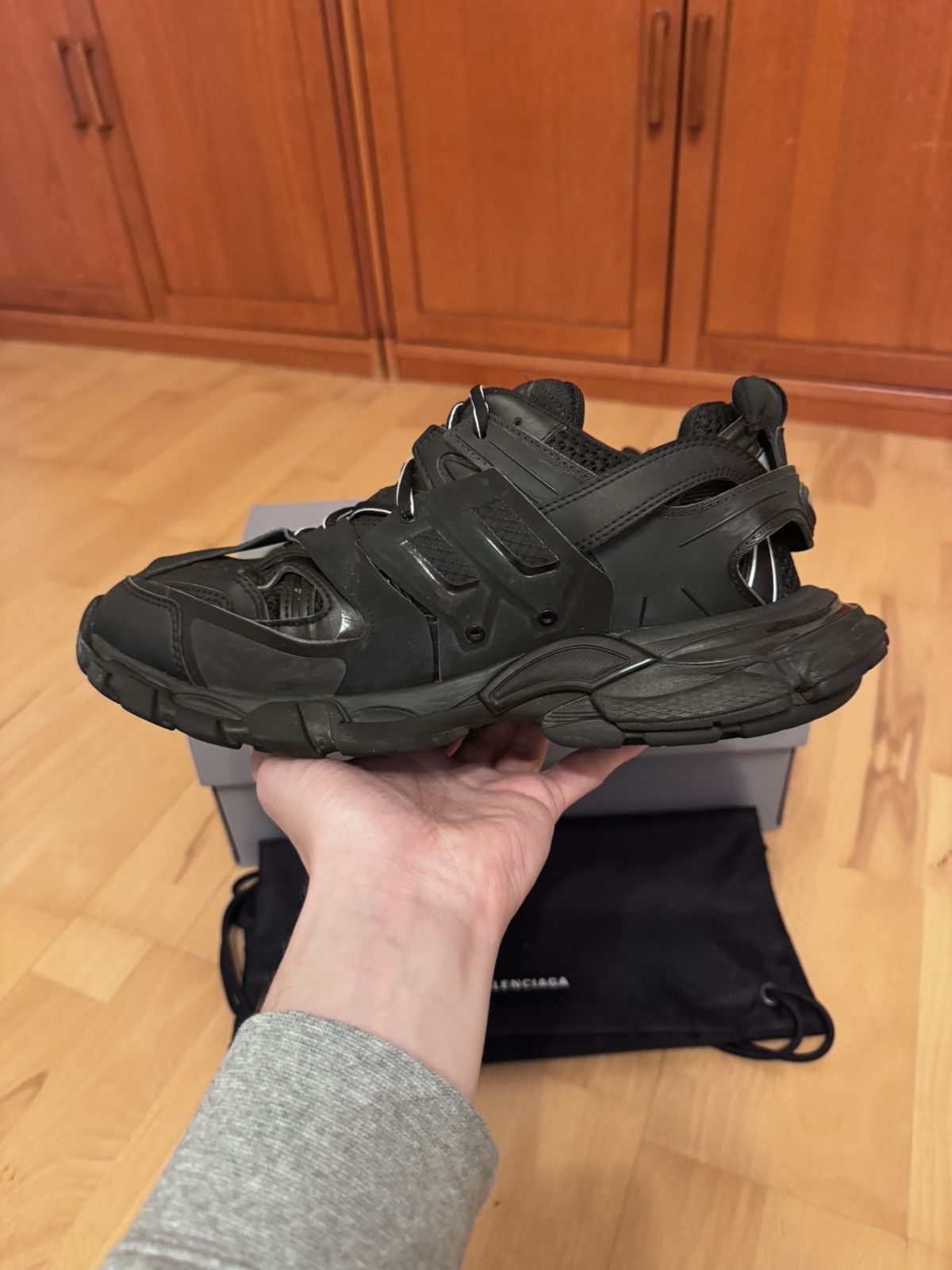 Balenciaga Balenciaga Track Triple Black Size US 8 / EU 41 - 5 Thumbnail