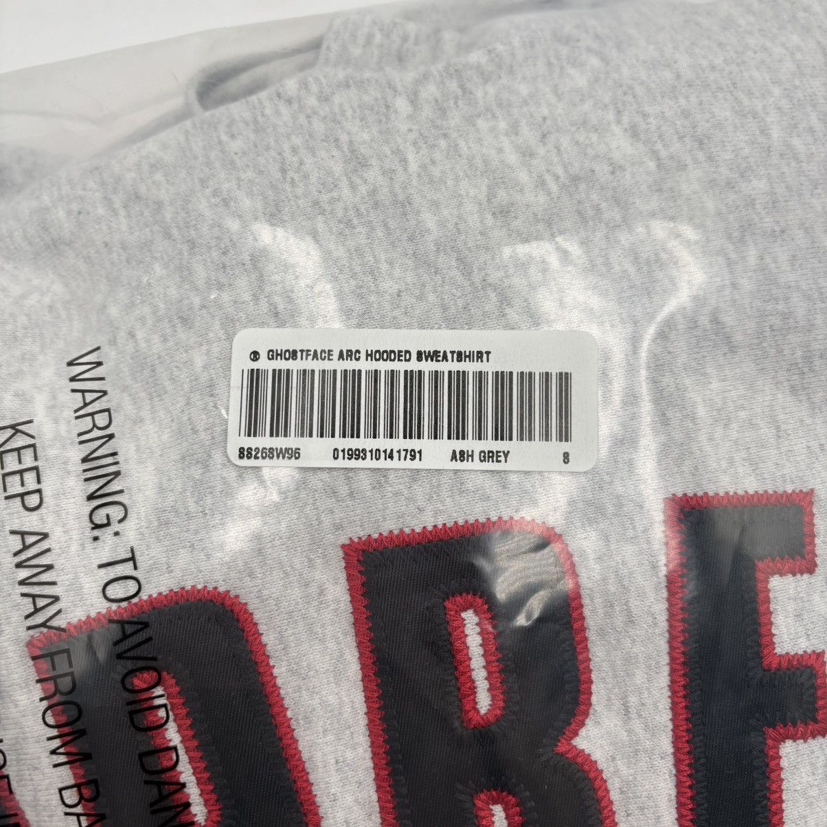 Supreme Supreme Ghostface Arc Hooded Sweatshirt Grey Size Small Size US S / EU 44-46 / 1 - 3 Thumbnail