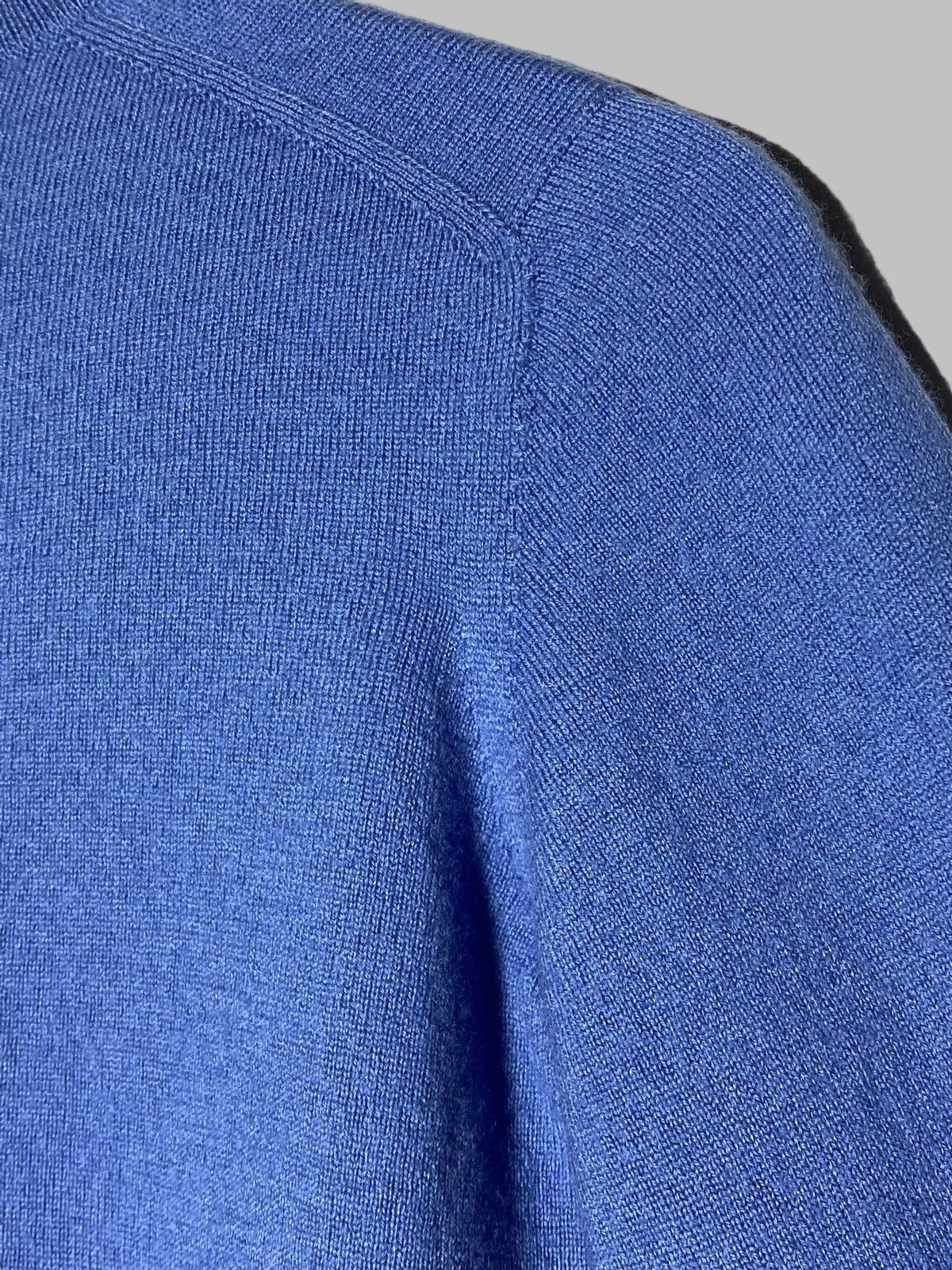 Gran Sasso Gran Sasso Steve Jobs Aesthetic Blue Wool Turtleneck Sweater Size US XS / EU 42 / 0 - 11 Thumbnail