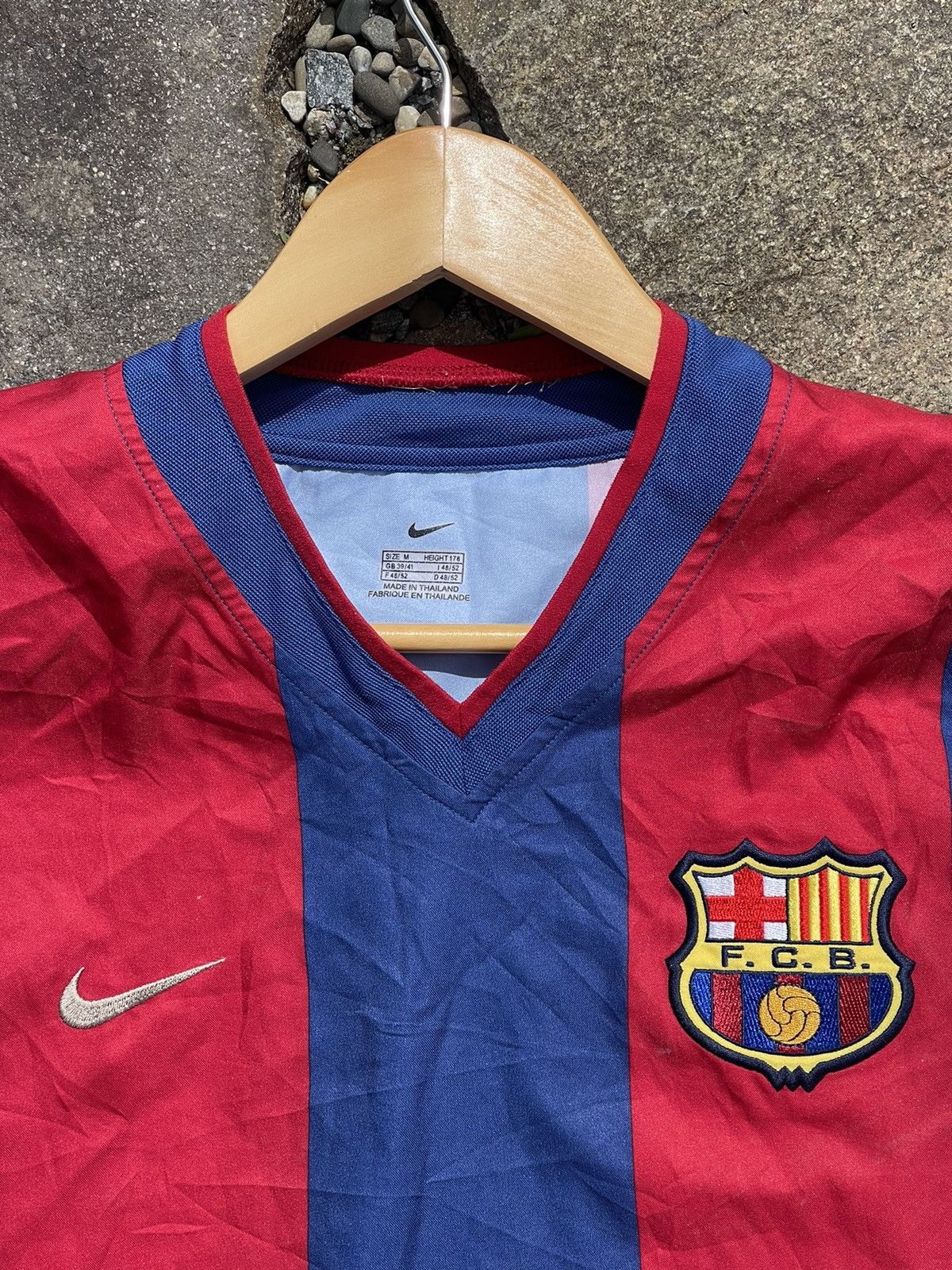 Nike × Vintage 2002 Nike Vintage Barcelona rare soccer jersey Travis Scott Size US M / EU 48-50 / 2 - 8 Thumbnail