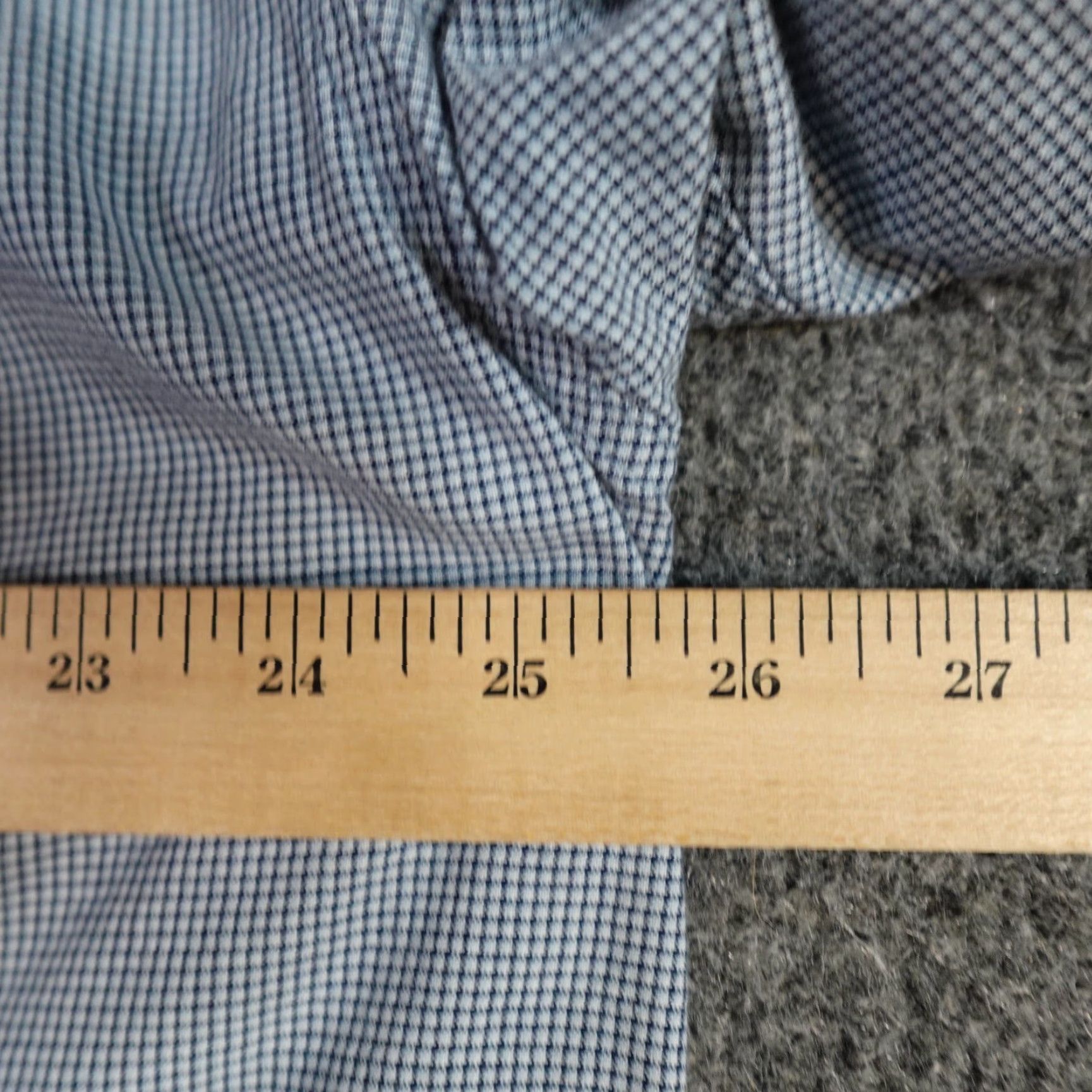 Vintage SIMMS Shirt 2XL Beige Plaid 100% Cotton Button-Up Short Sleeve Mens Size US XXL / EU 58 / 5 - 6 Thumbnail