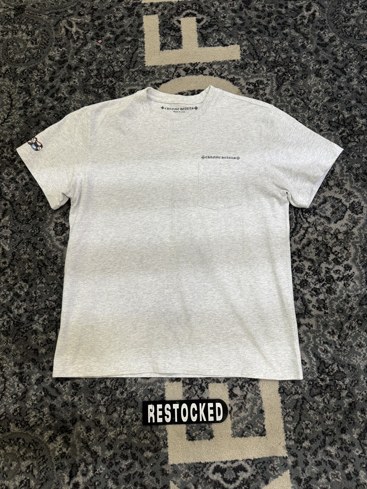 Chrome Hearts グレー Tシャツ Sサイズ Grey Chrome Heart t-shirt