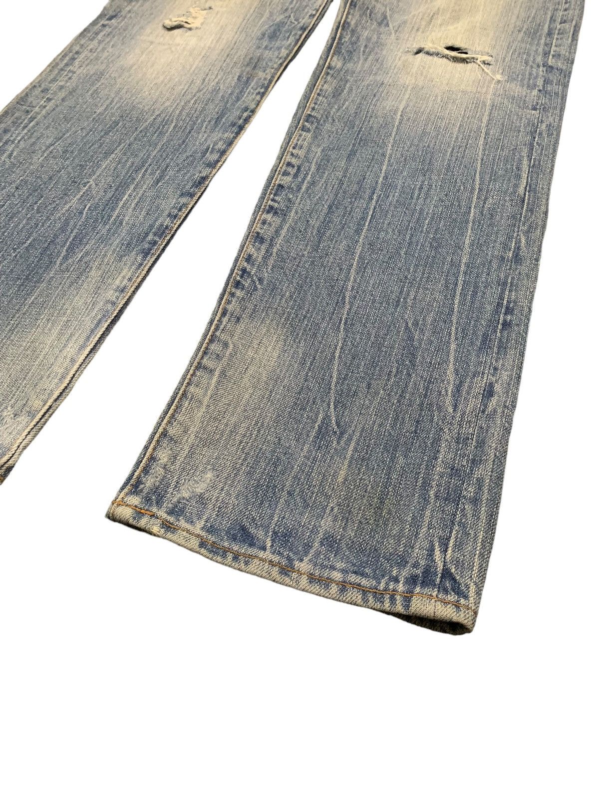 American Eagle Outfitters Vintage American Eagle Outfitters Selvedge Distressed Jeans Size US 32 / EU 48 - 11 Thumbnail
