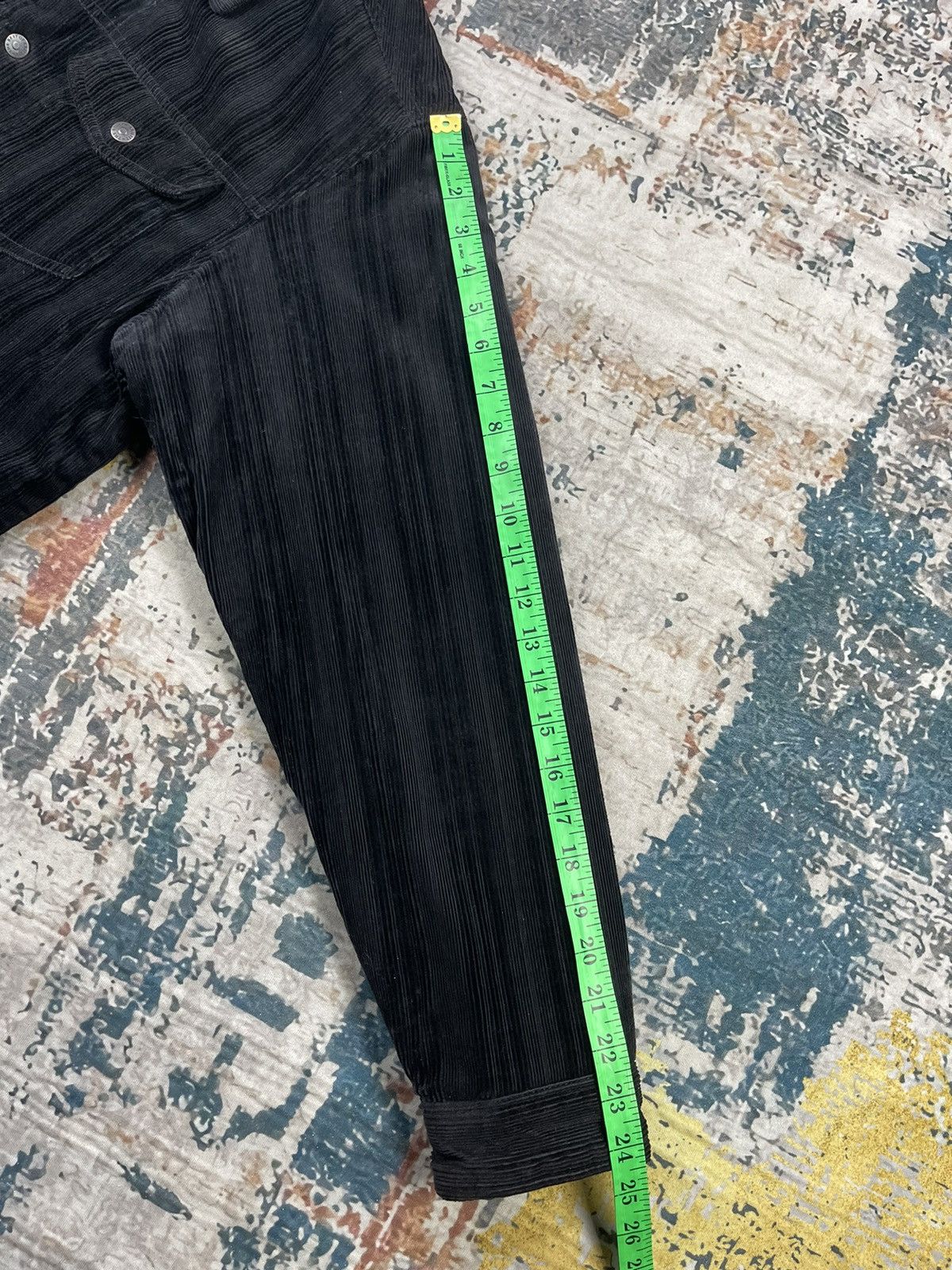 Kansai Yamamoto Kansai Jeans Vertical Striped Corduroy Jackets Size US M / EU 48-50 / 2 - 12 Thumbnail