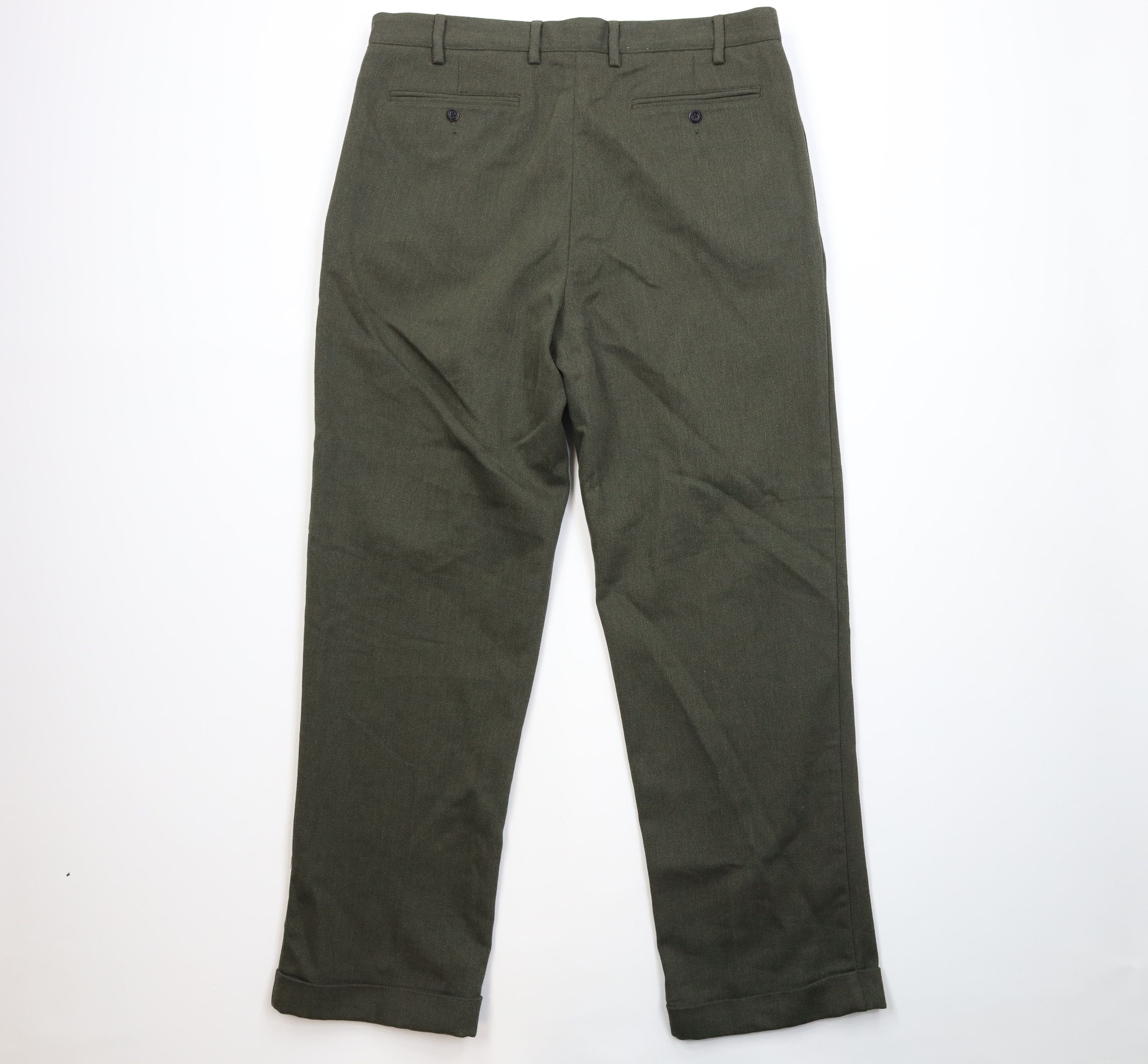 Nautica Vintage 90s Nautica Wide Leg Ribbed Whipcord Chino Pants Size US 38 / EU 54 - 10 Thumbnail