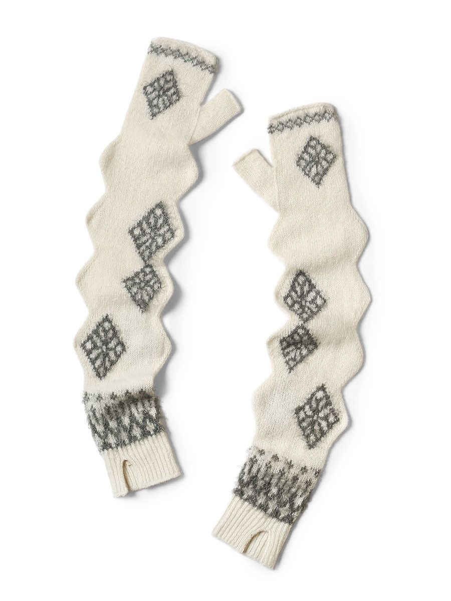 Kapital kapital 10G Wool GIZAGIZA Arm Warmers Size ONE SIZE - 1 Preview