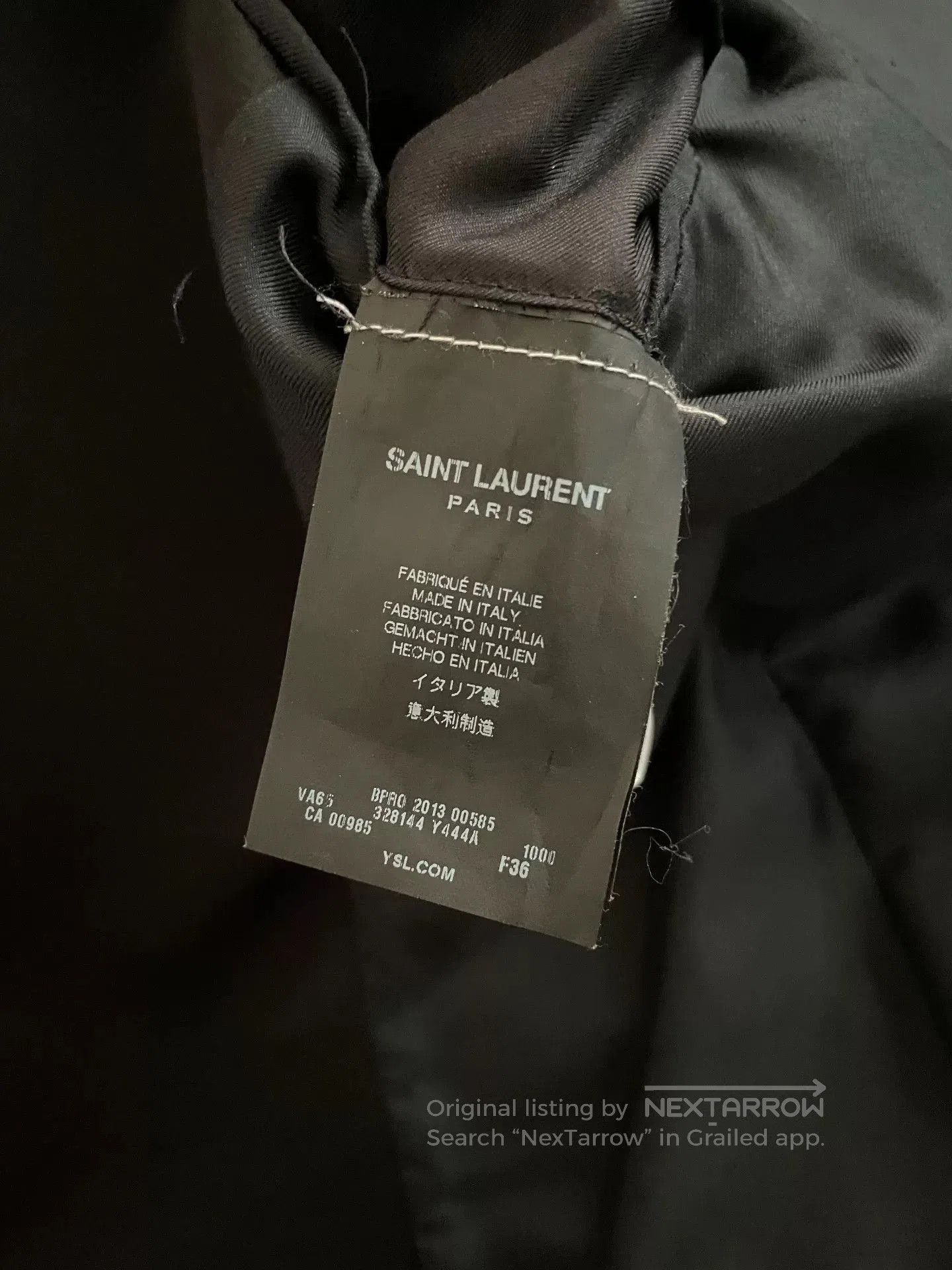 Saint Laurent Paris saint laurent black sequined blazer. Size US M / EU 48-50 / 2 - 5 Thumbnail