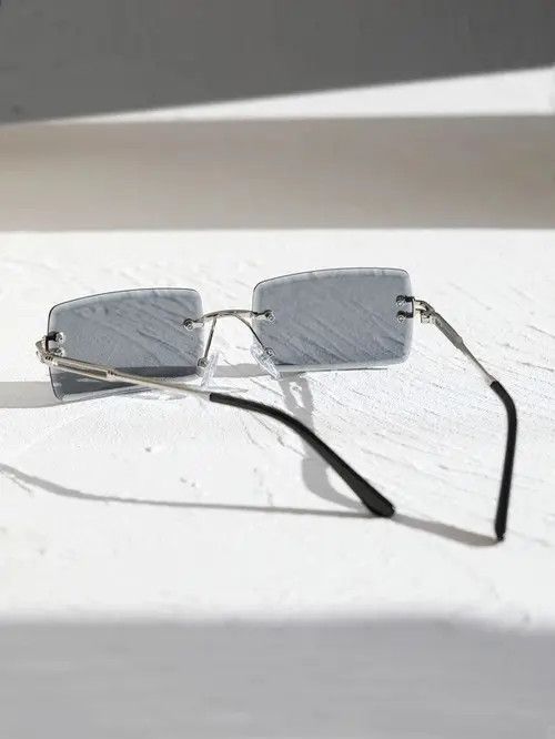 Other Retro Punk Kurt Cobain Style Sunglasses Square Frame Fashion Size ONE SIZE - 4 Thumbnail