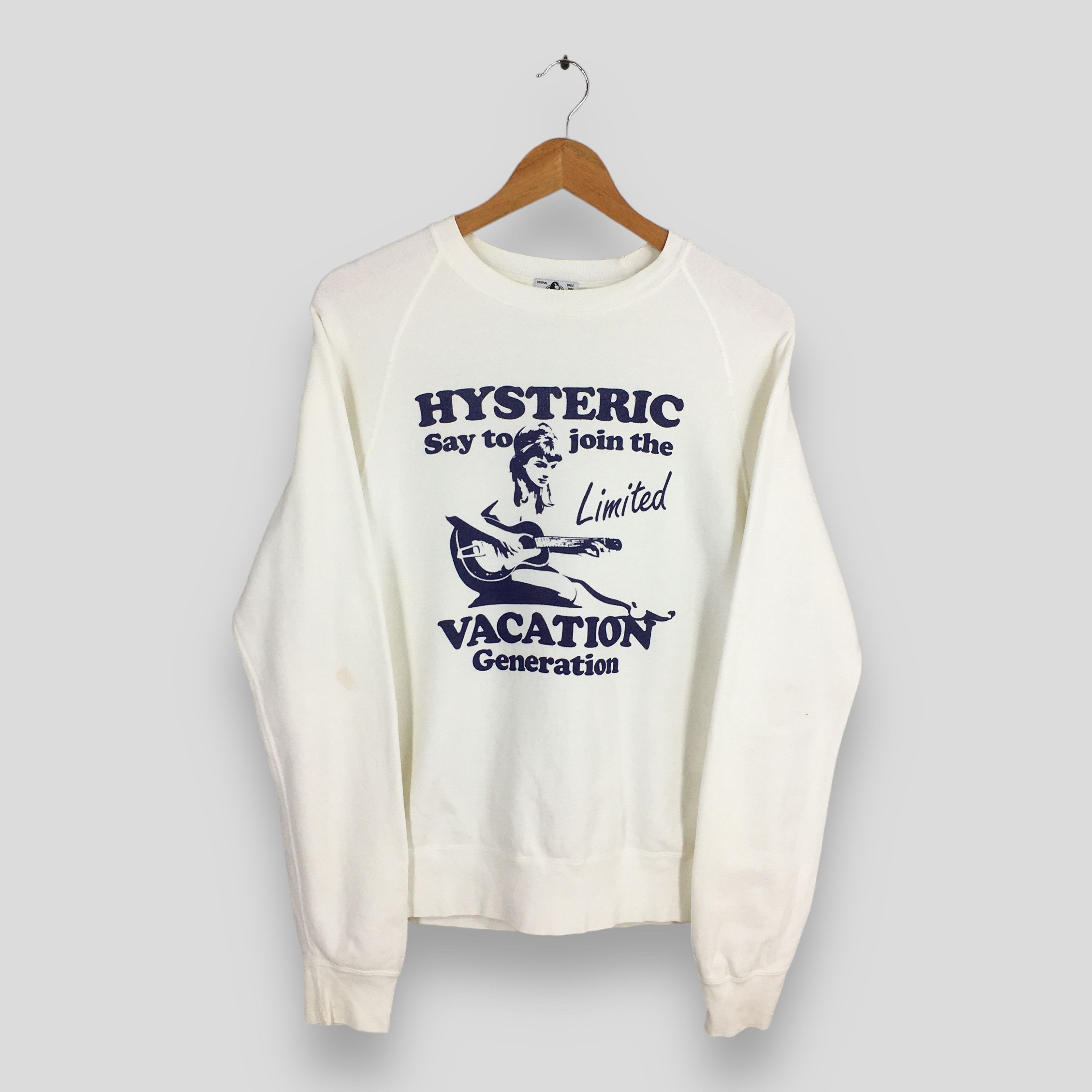 Hysteric Glamour Vintage Hysteric Glamour USA Flag Hot Girl Hoodie