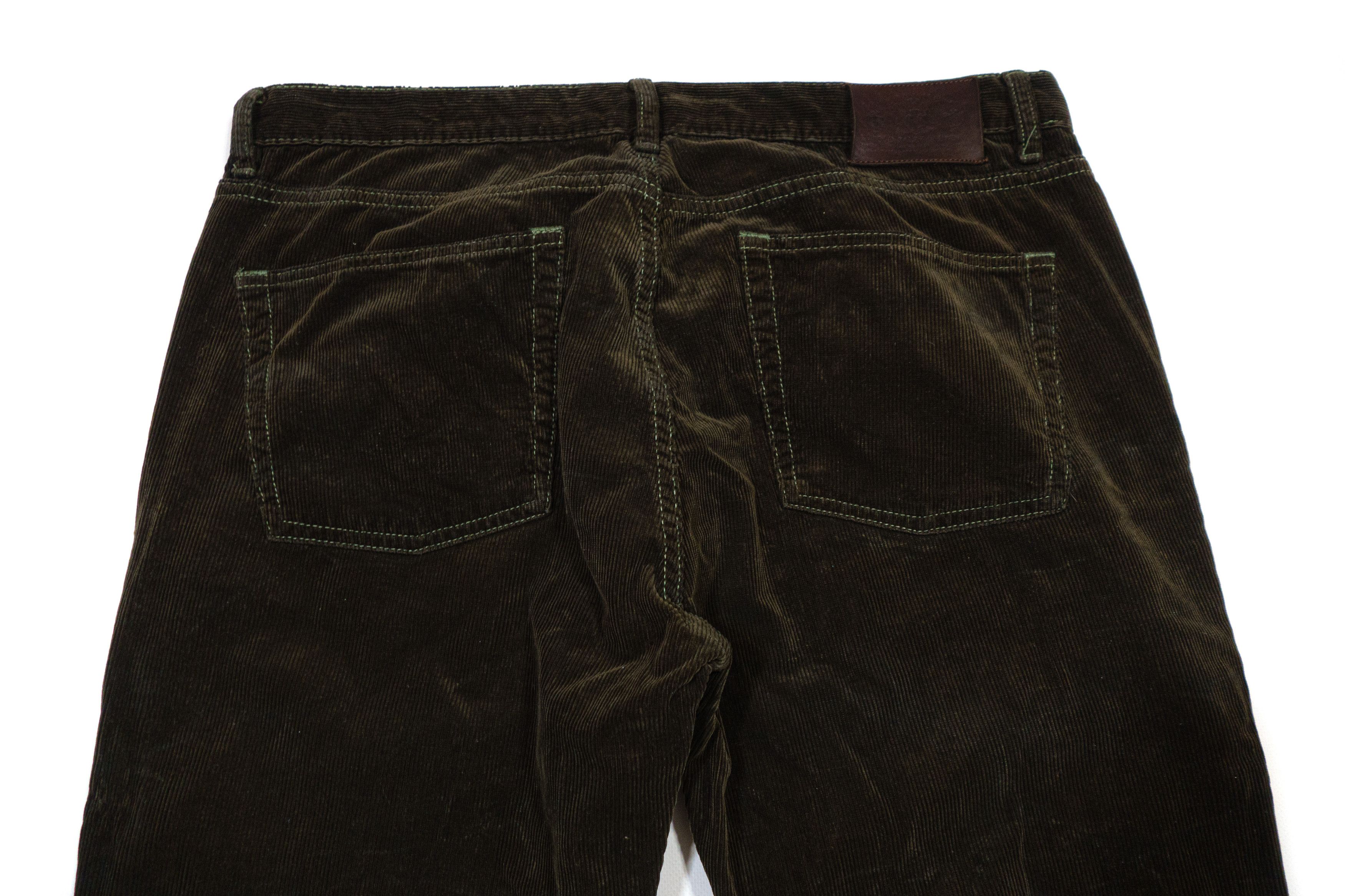 Polo Ralph Lauren Corduroy Green Pants Size US 36 / EU 52 - 4 Thumbnail
