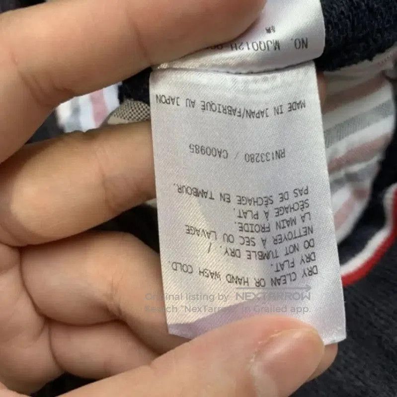 Thom Browne Thom Browne Women's Navy Cotton Shorts . Size 31" - 6 Thumbnail