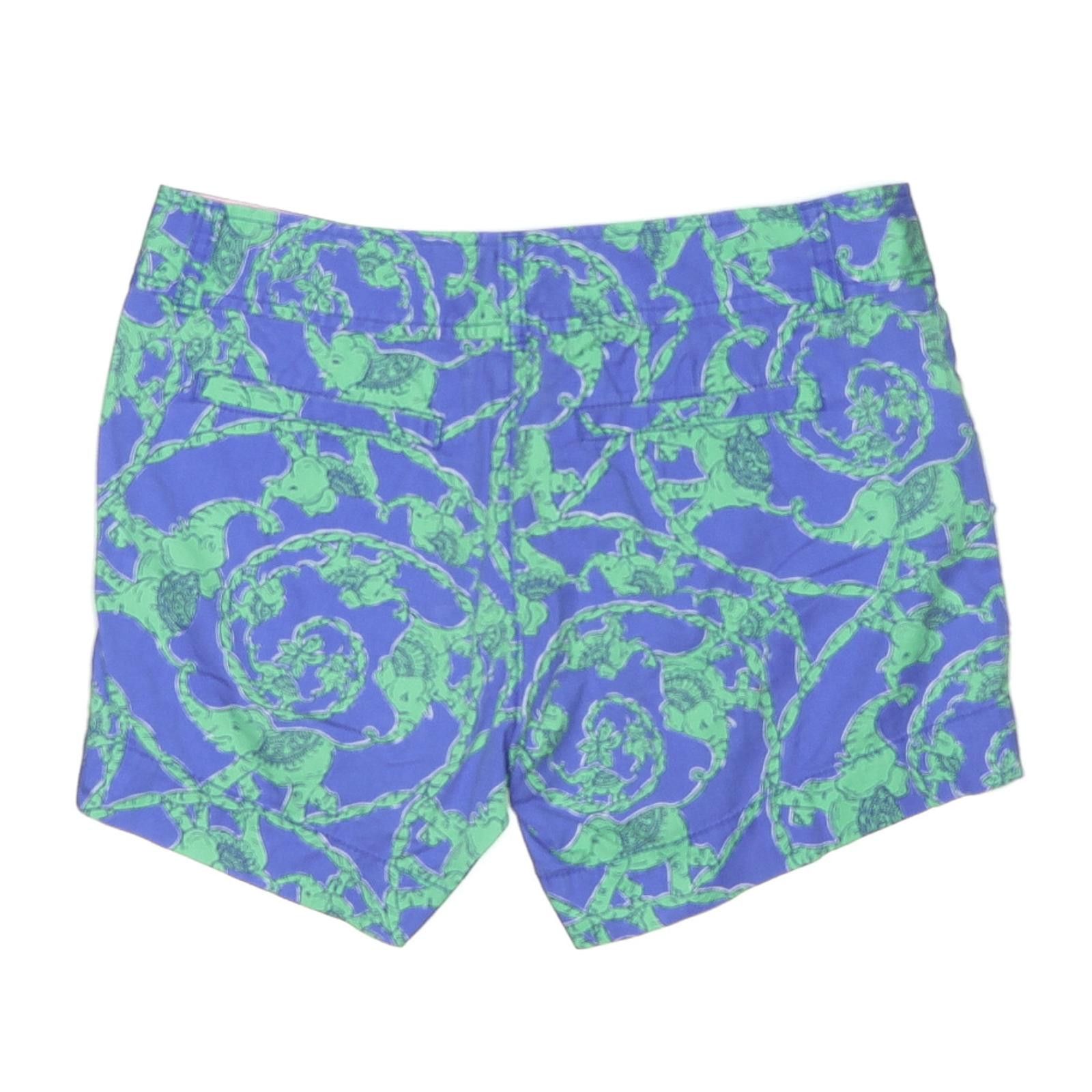 Other Lilly Pulitzer Size 0 Blue and Green Shorts Size 25" / US 0 / IT 36 - 2 Thumbnail