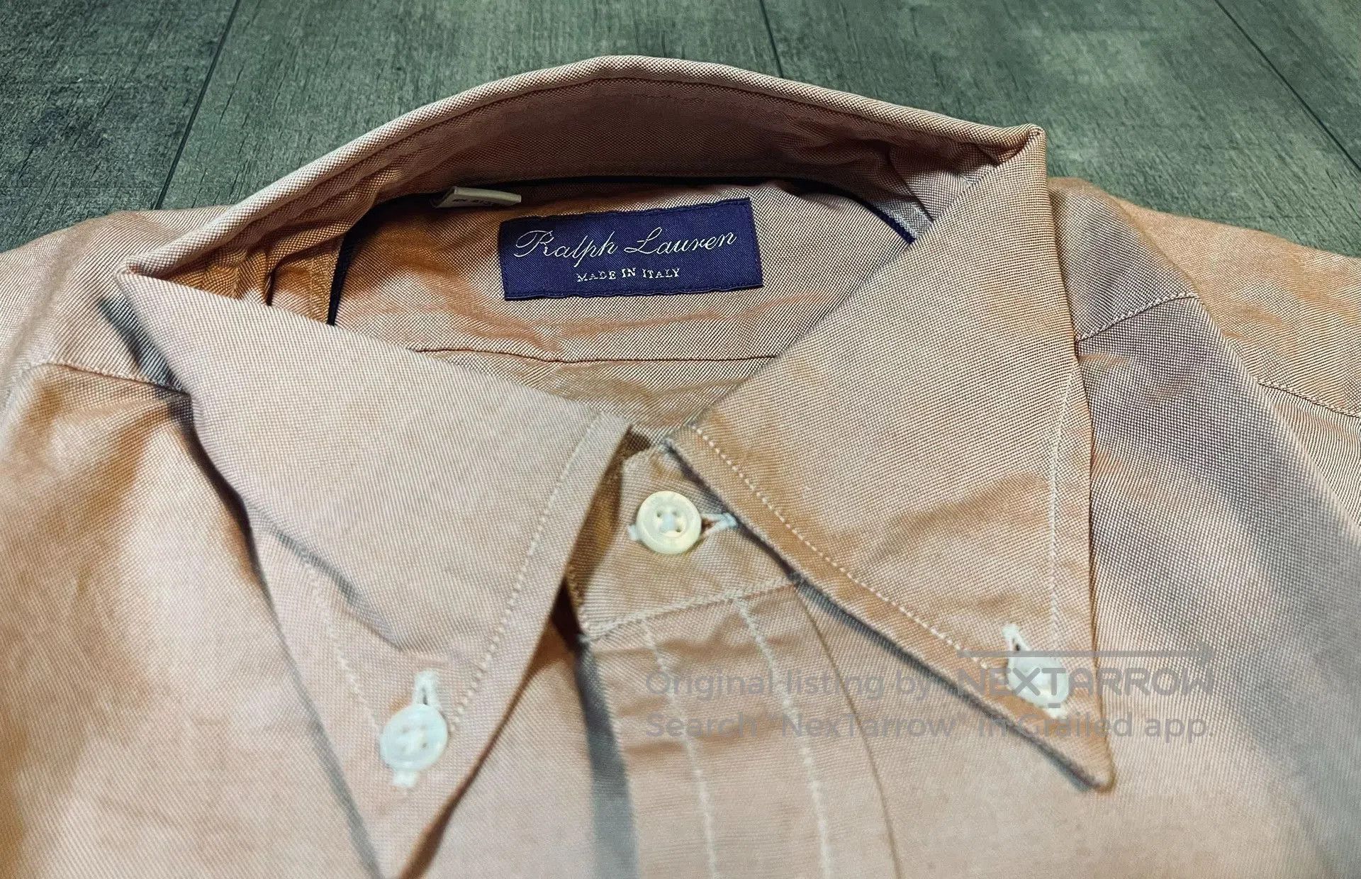 Ralph Lauren Purple Label Ralph Lauren Purple Label Embroidered Dress Shirt. Size US M / EU 48-50 / 2 - 2 Thumbnail