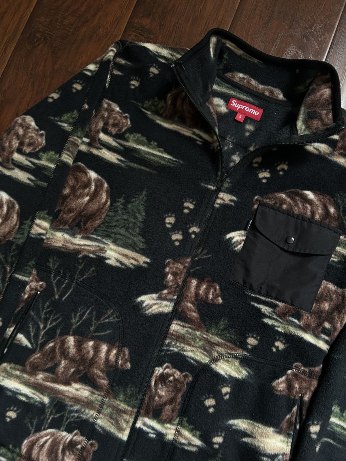 Supreme Supreme '06 Alpine Bear Fleece L Size US L / EU 52-54 / 3 - 2 Thumbnail