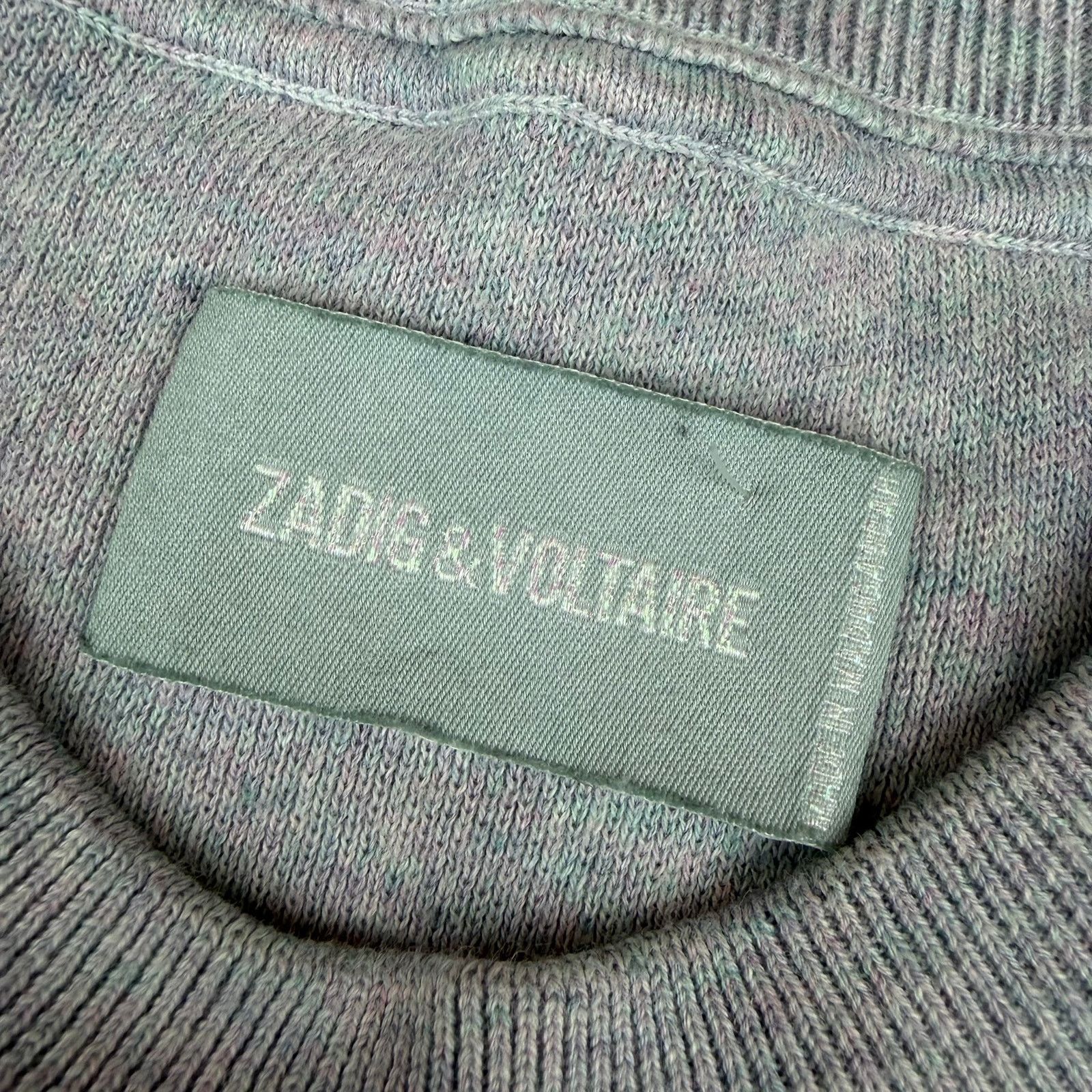 Zadig & Voltaire Zadig & Voltaire Gray Sweatshirt Size Small Size S / US 4 / IT 40 - 4 Thumbnail