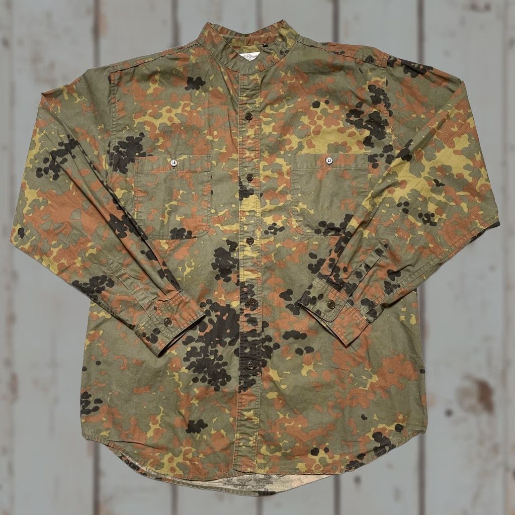 Orslow orSlow Stand Band Collar German Camo Button Military Shirt Made Japan 3 Multicolor Long Sleeve Unisex Adults Mens Womens Boys Girls 270 Size US S / EU 44-46 / 1 - 1 Thumbnail