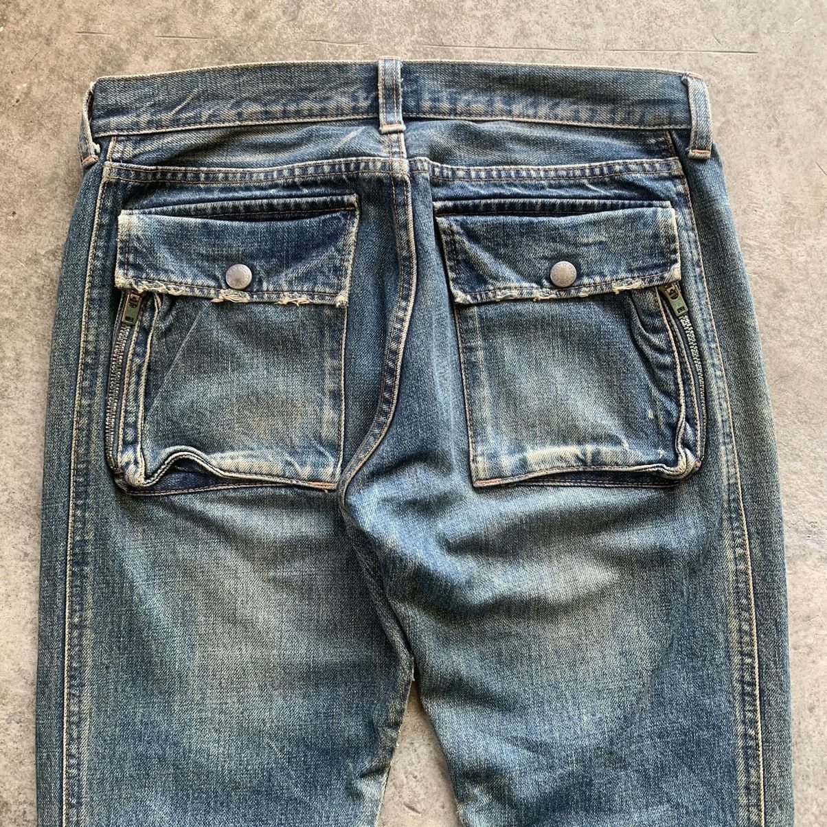Tornado Mart RNA Inc. whiskers fading Jeans Size US 32 / EU 48 - 12 Thumbnail