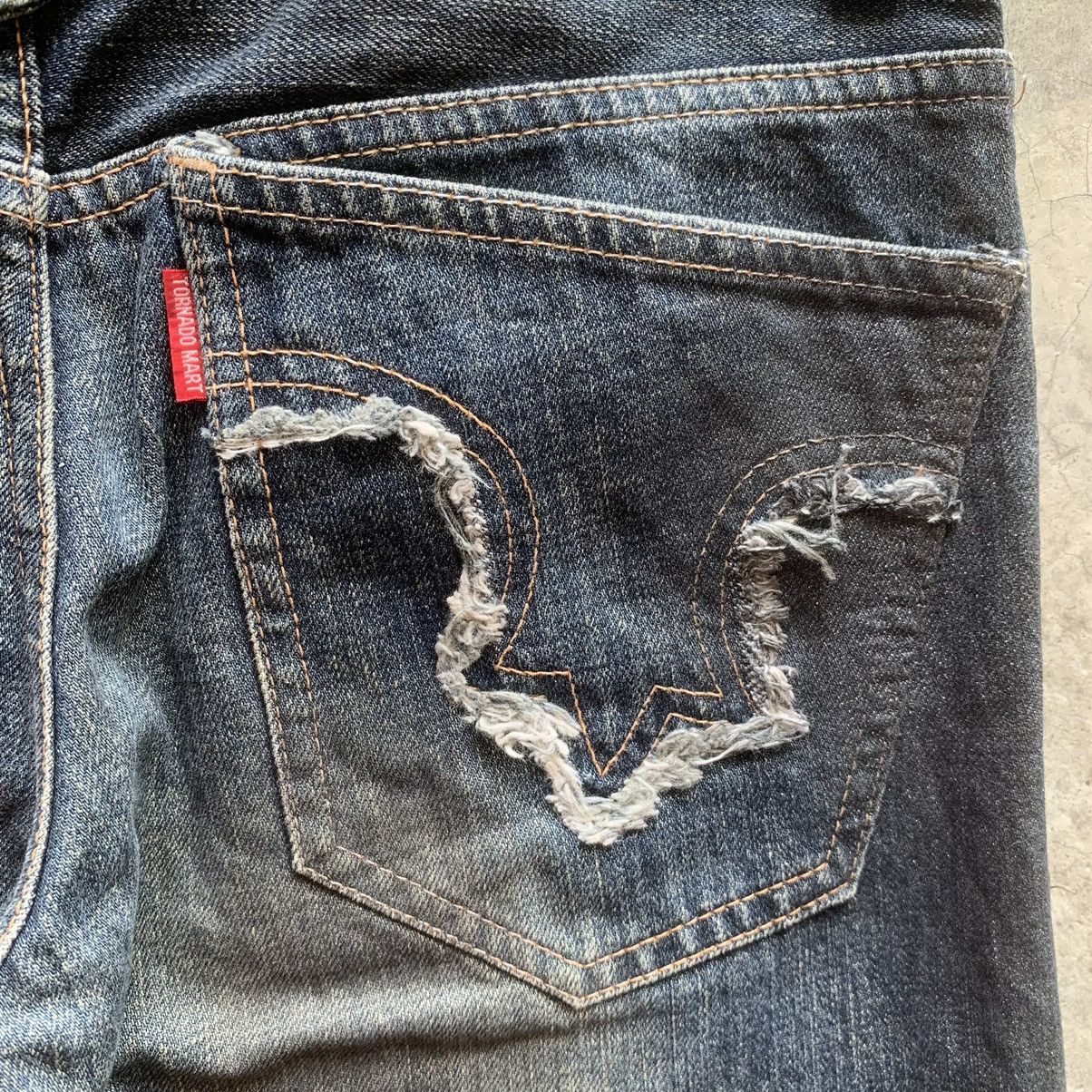 Tornado Mart Tornado Mart Flared Jeans Size US 30 / EU 46 - 10 Thumbnail