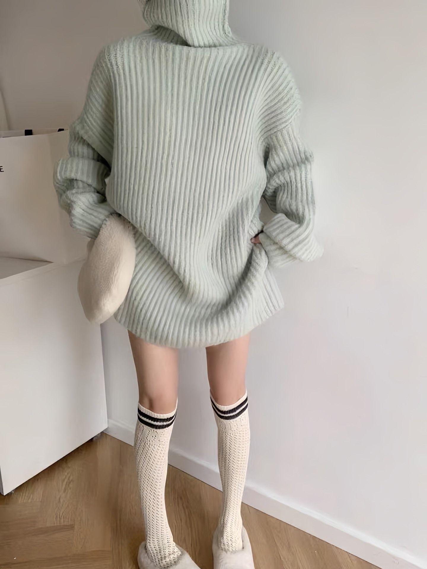 Maison Margiela Maison Margiela Knitted turtleneck cardigan sweatshirts 250 Size XS / US 0-2 / IT 36-38 - 4 Thumbnail