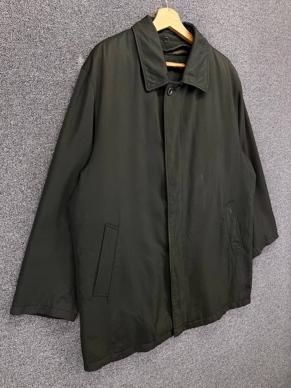 Vintage × Yves Saint Laurent Vintage Yves Saint Laurent Luxury Button Up Coat Jacket Size US L / EU 52-54 / 3 - 2 Thumbnail