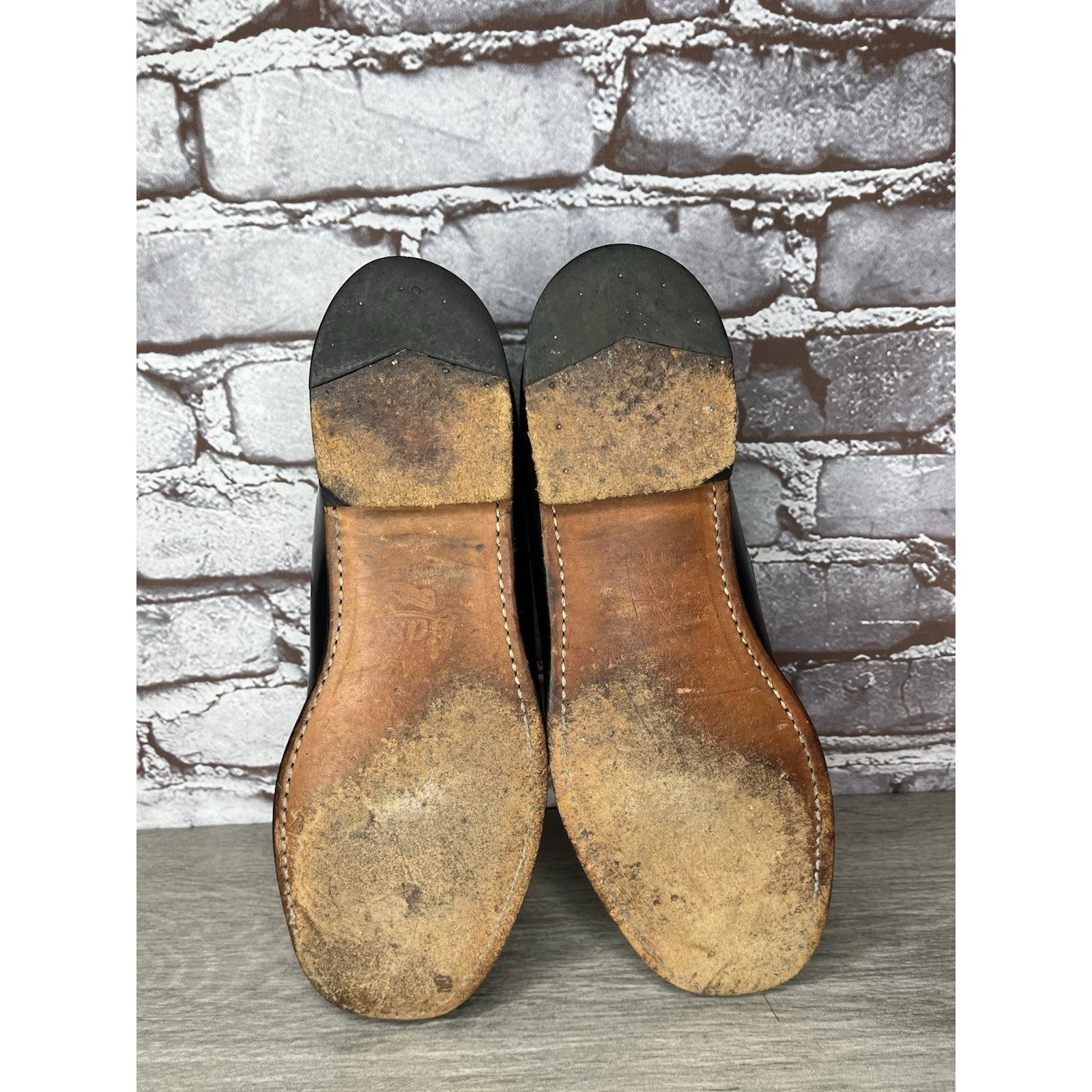 Bass G.H. Bass & Co Weejuns Black Leather Moccasin Loafers Dress Size US 9.5 / EU 42-43 - 8 Thumbnail