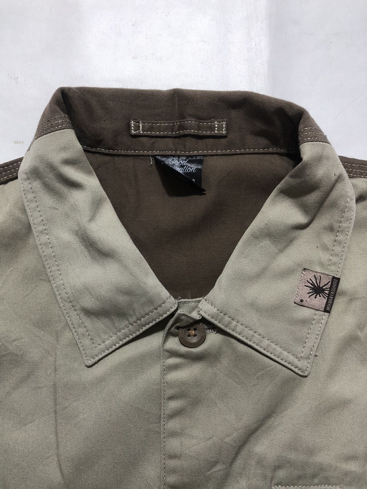 Japanese Brand × Maison MIHARA YASUHIRO Miharayasuhiro Two Toned Work Jacket Size US XL / EU 56 / 4 - 9 Thumbnail