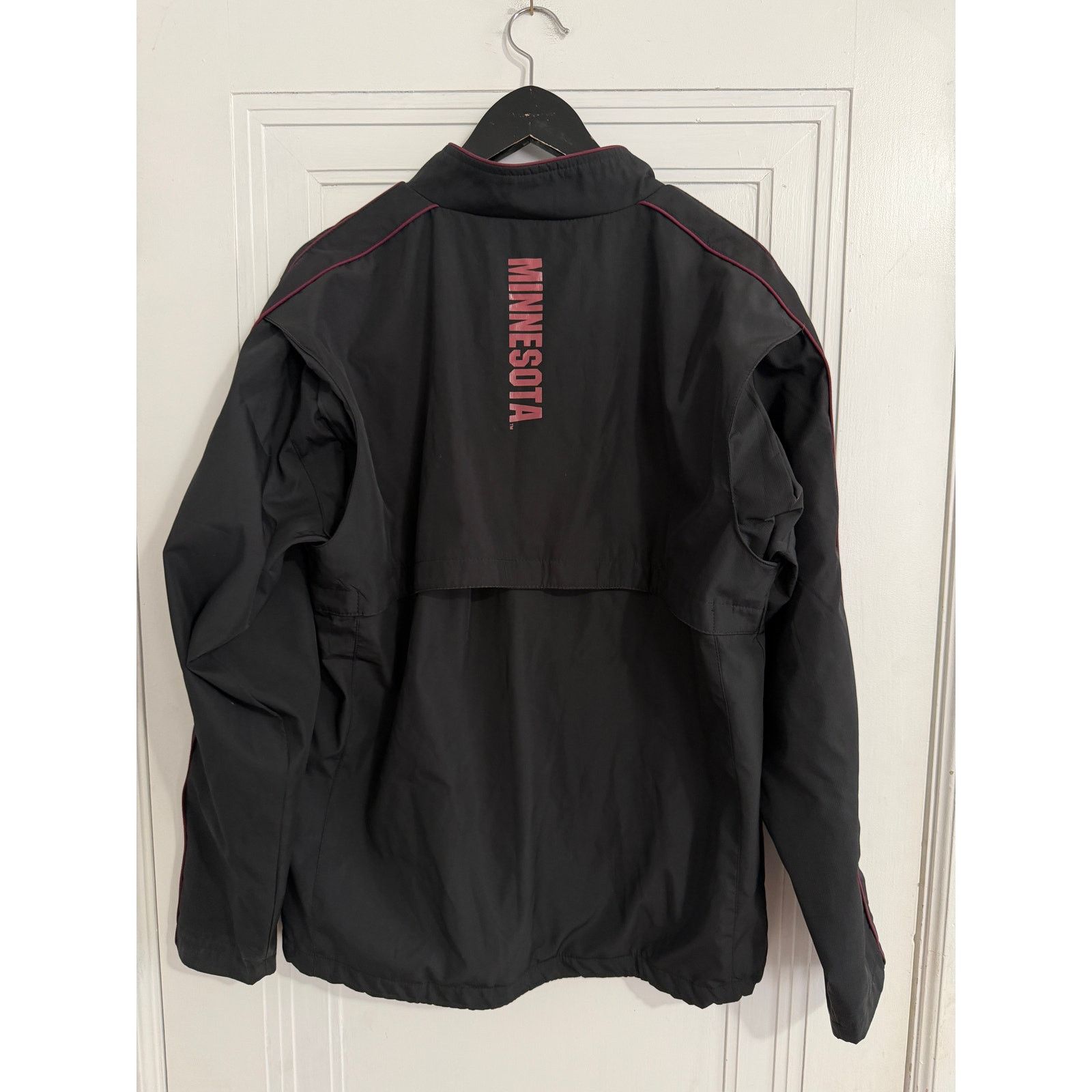 Colosseum Athletics Minnesota Gophers Black Full-Zip Windbreaker Size Medium Size US M / EU 48-50 / 2 - 5 Thumbnail