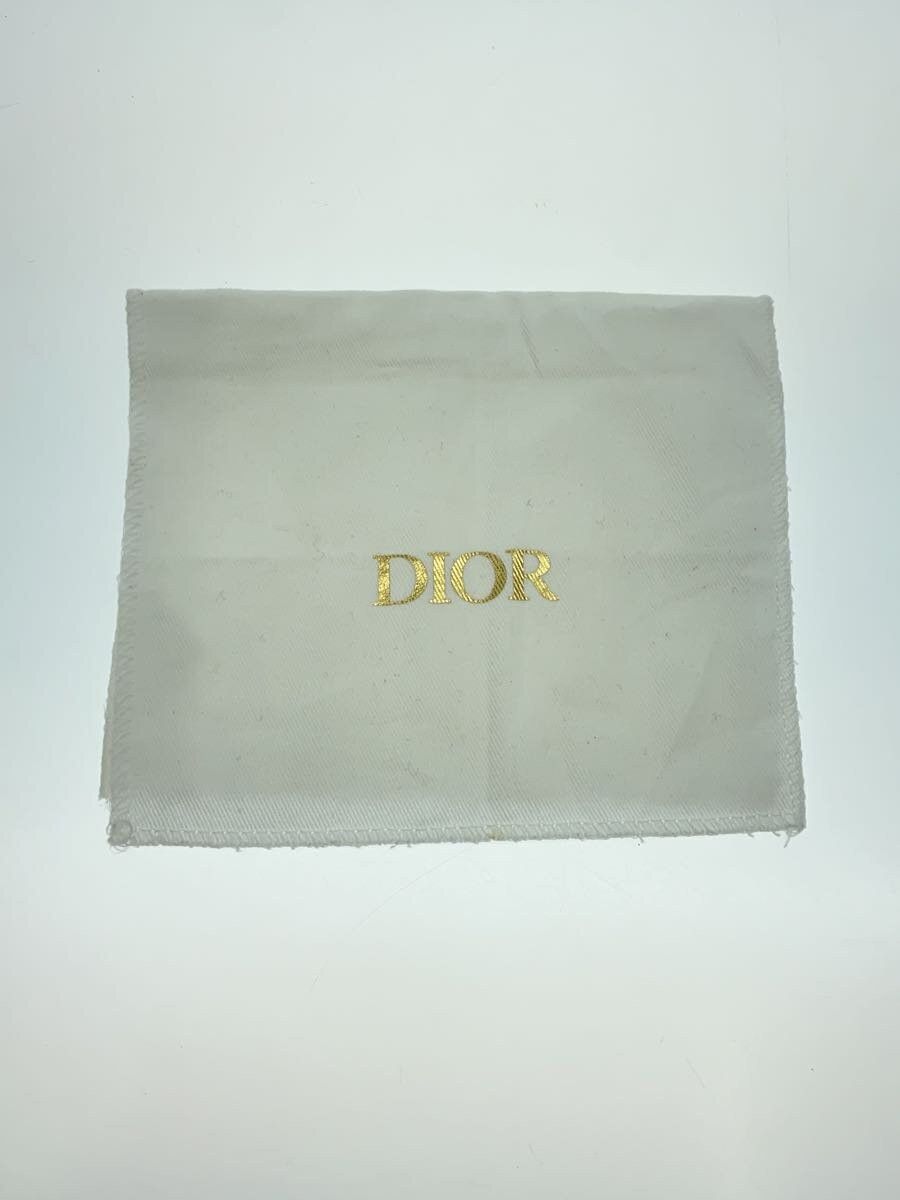 Dior Dior Saddle Leather Tri-Fold Wallet Card Holder Beige Size ONE SIZE - 8 Thumbnail