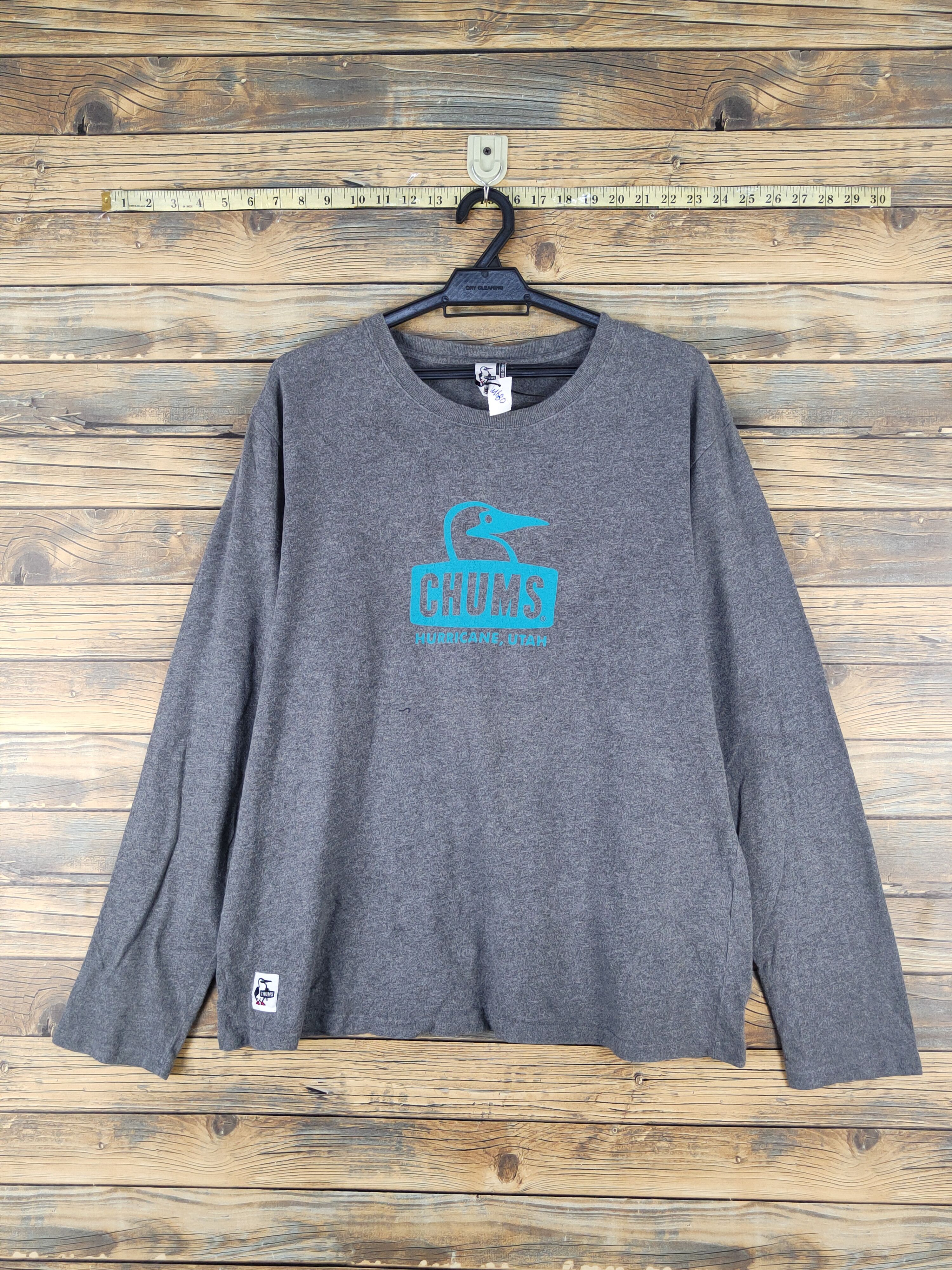 Chums Chums Dark Gray Long Sleeve T-shirts #W1680 Size US L / EU 52-54 / 3 - 1 Thumbnail