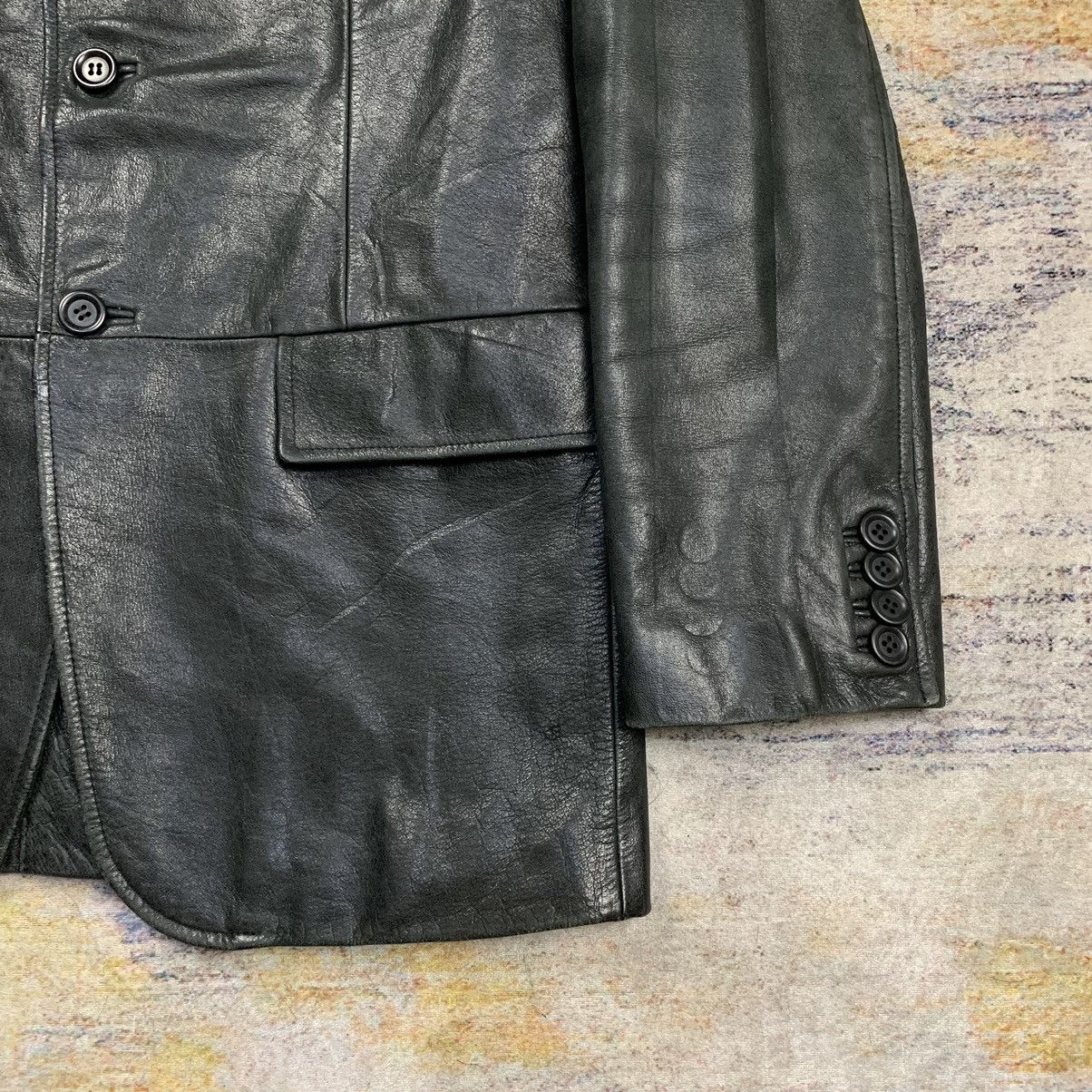 Tornado Mart Tornado mart blazer leather jacket Size US L / EU 52-54 / 3 - 3 Thumbnail