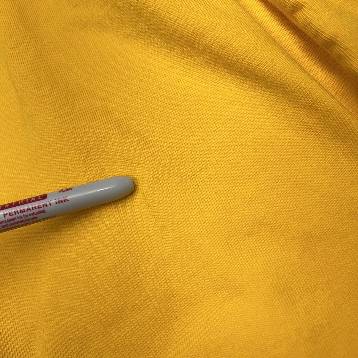 Russell Athletic × Vintage VTG Russell Athletic Shirt Yellow Pro Cotton Long Sleeve Size US XXL / EU 58 / 5 - 13 Thumbnail