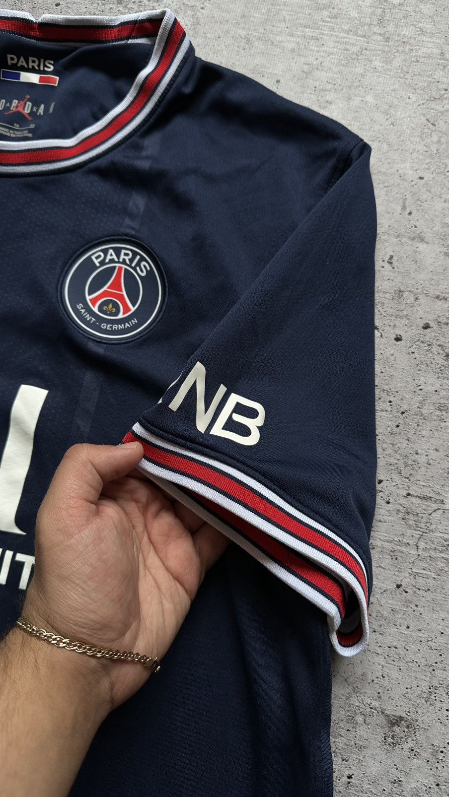 Jordan Brand 2021/22 Jordan PSG Paris Saint Germain Soccer Jersey Size US XL / EU 56 / 4 - 6 Thumbnail