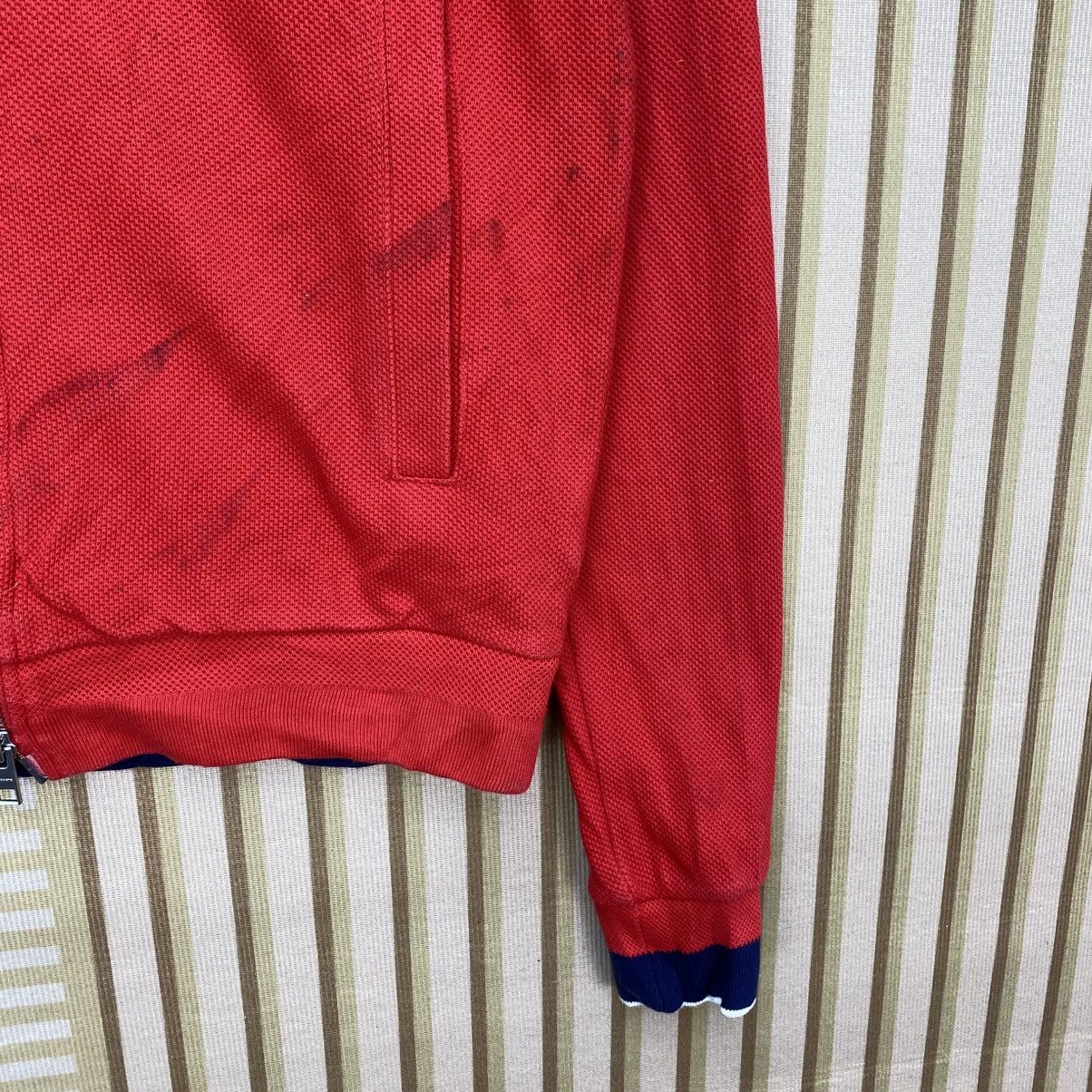 Lacoste 🫶Lacoste Red Zip Up Bomber Jacket Size US S / EU 44-46 / 1 - 6 Thumbnail