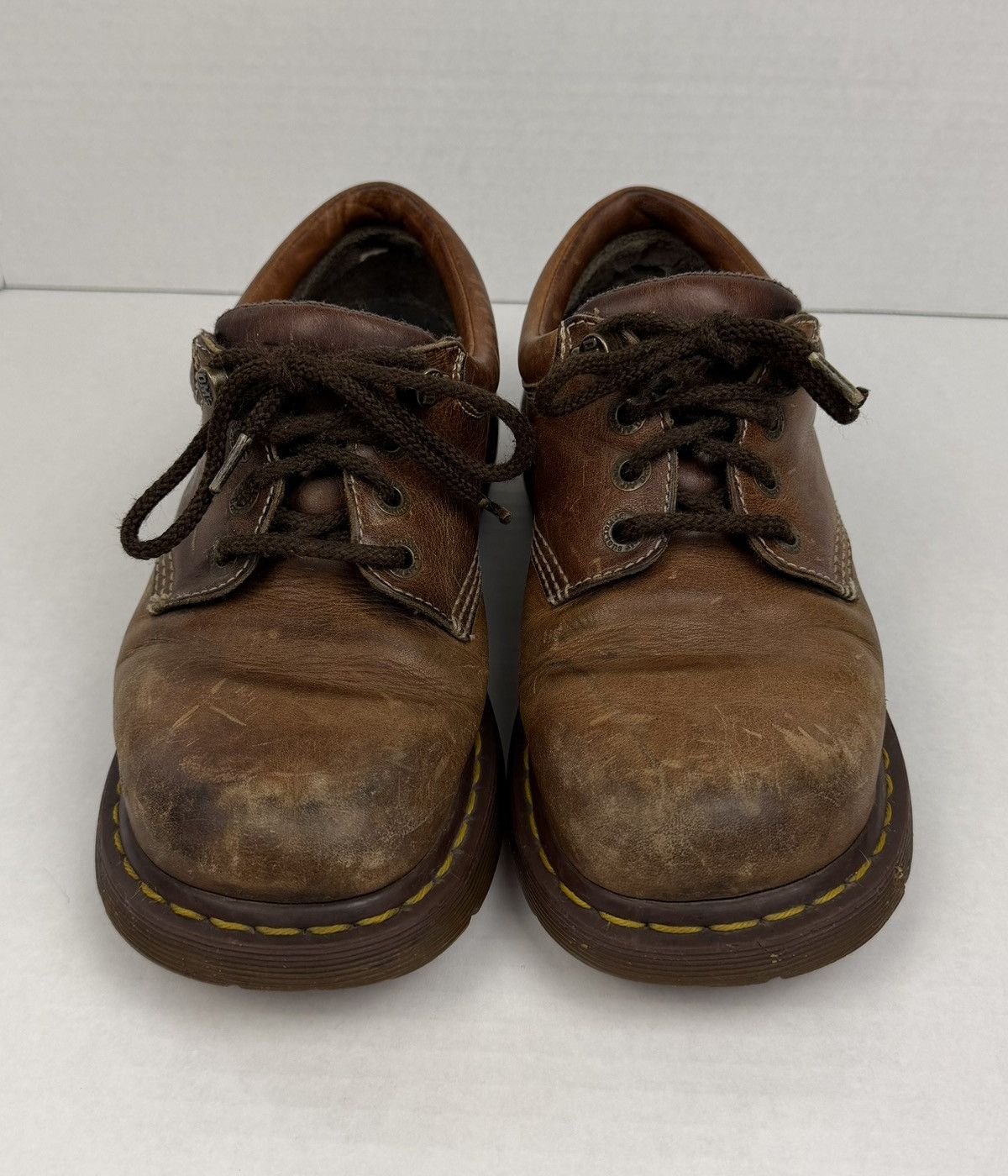 Dr. Martens Dr Martens 3A80 Lace Up Chunky Sole Gibson Oxford 3-Eye Y2K Size US 9 / EU 42 - 5 Thumbnail