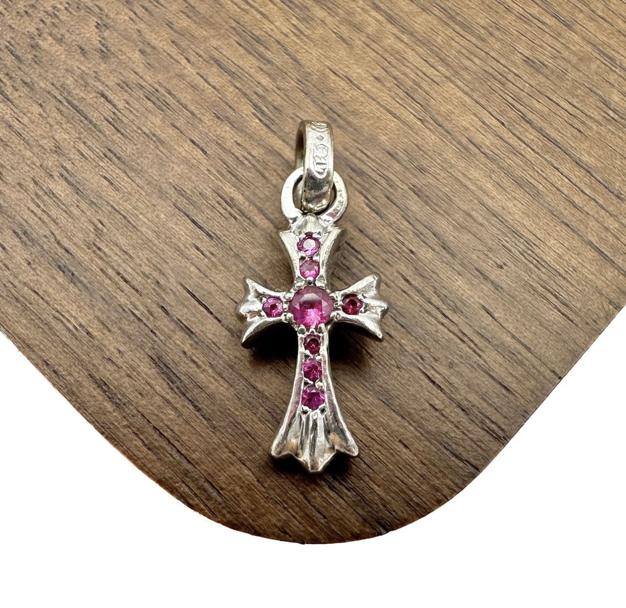 Chrome Hearts Chrome Hearts Babyfat Whitegold Rubin Pendant Size ONE SIZE - 5 Thumbnail