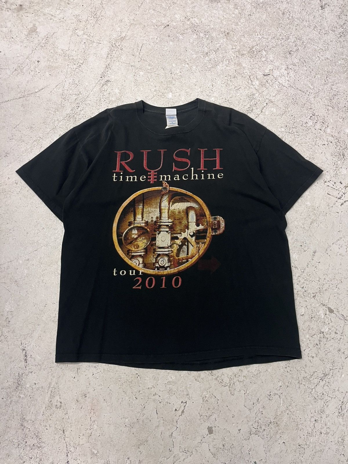 Band Tees Black rush time machine 2010 tour tee Size US XL / EU 56 / 4 - 2 Thumbnail