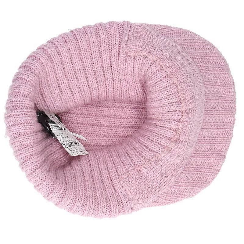 KIJIMA TAKAYUKI UC x Kijima Takayuki beanie visor 100% wool dirty pink Size ONE SIZE - 8 Thumbnail