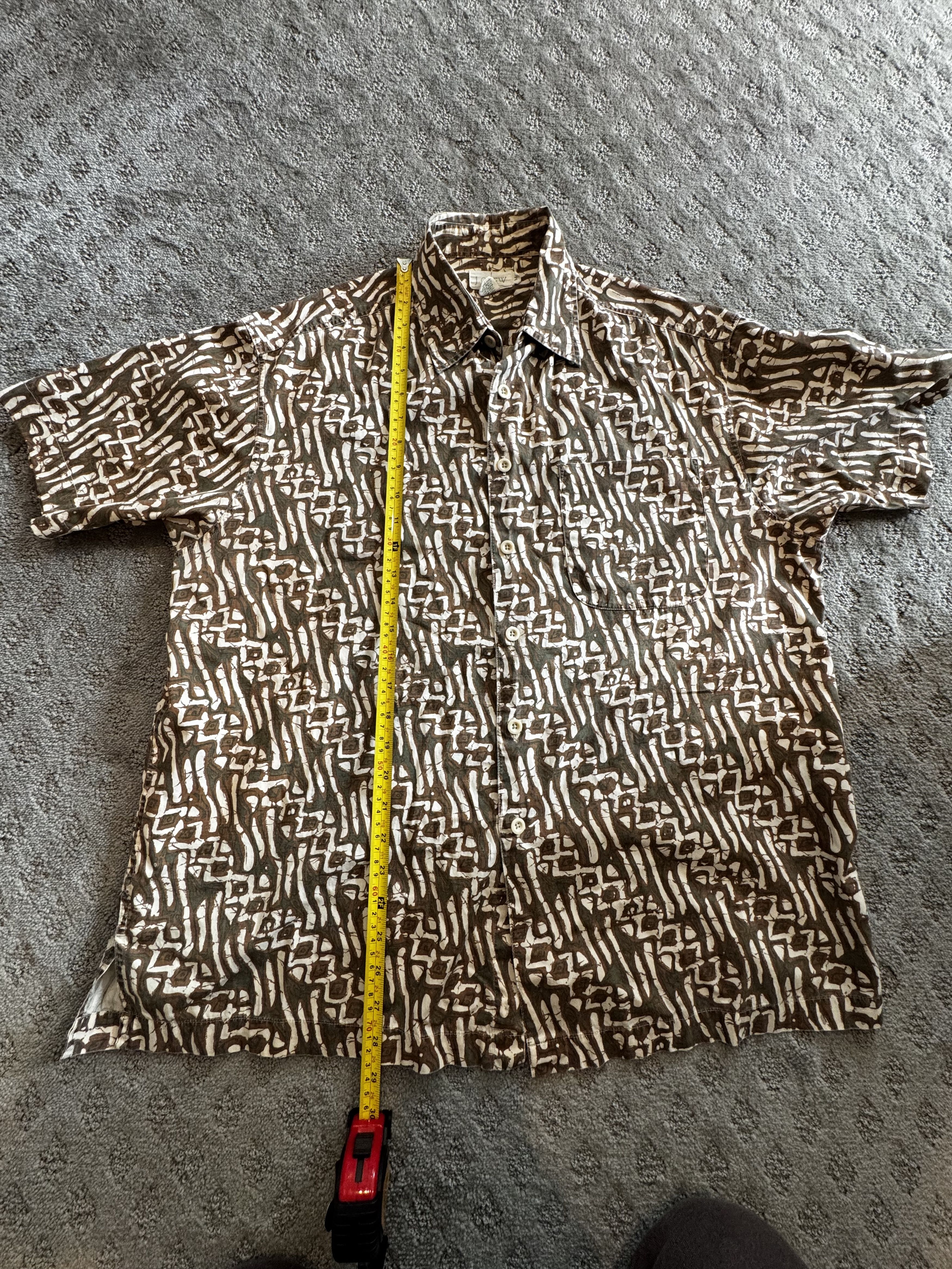 J.Crew Crazy vintage J.Crew short sleeve button up Size US XL / EU 56 / 4 - 7 Thumbnail