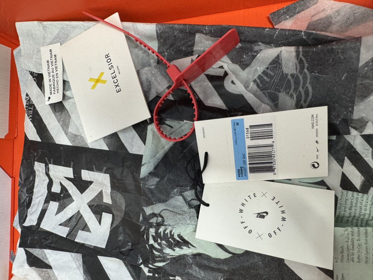 Off-White Nike React Hyperdunk 2017 Flyknit x Off White Size US 12 / EU 45 - 15 Thumbnail