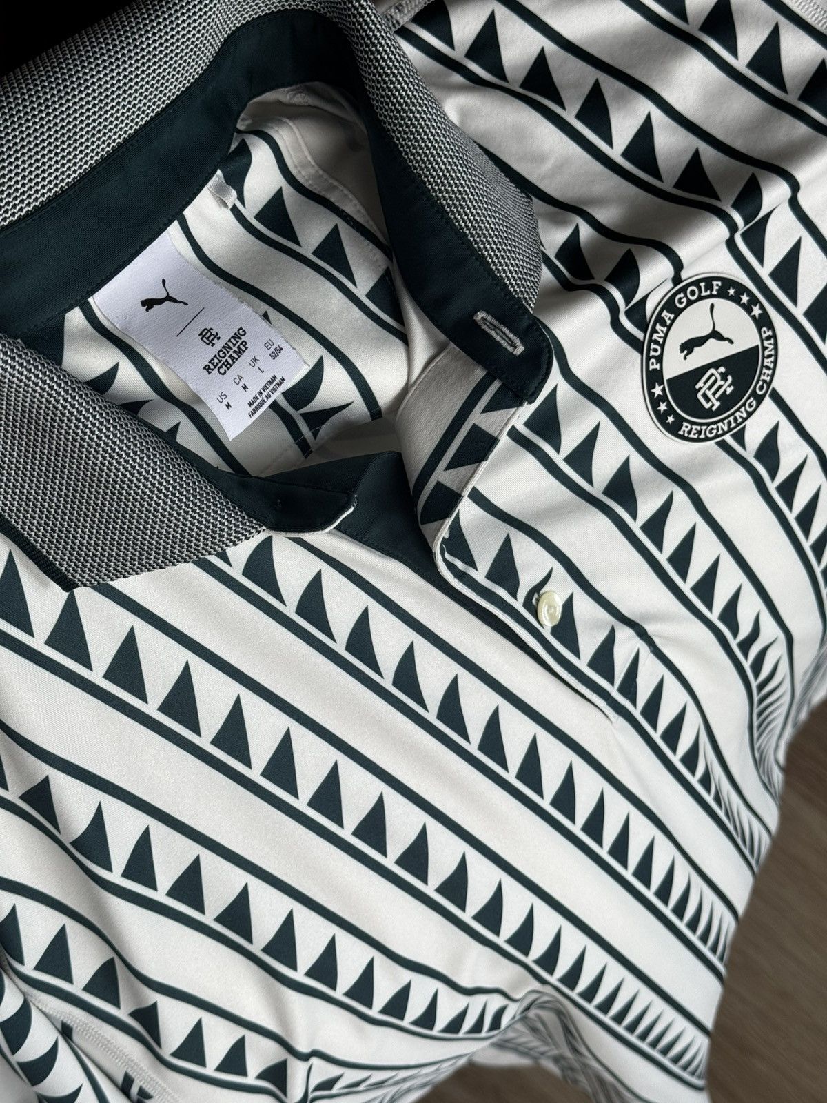 Puma × Reigning Champ RARE PUMA x Reigning Champ Sample Polo – Never Released Size US L / EU 52-54 / 3 - 2 Thumbnail
