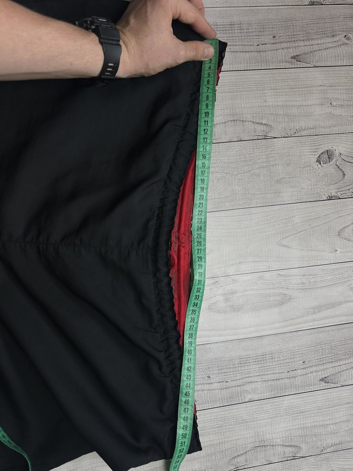 Nike × Vintage Vintage Nike Manchester United soccer shorts size XL black Size US 36 / EU 52 - 6 Thumbnail